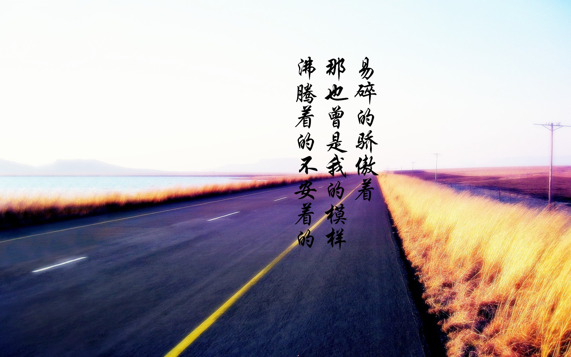 文字控  平凡之路 励志 奋斗 正能量 朴树 韩寒 后会无期 路 文字