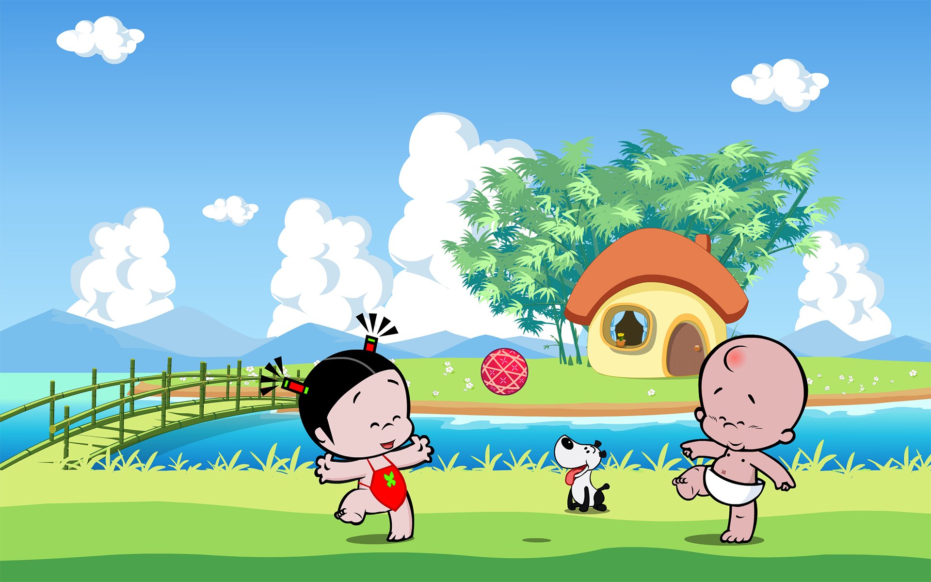 七夕 情人节 情侣 爱情 小破孩