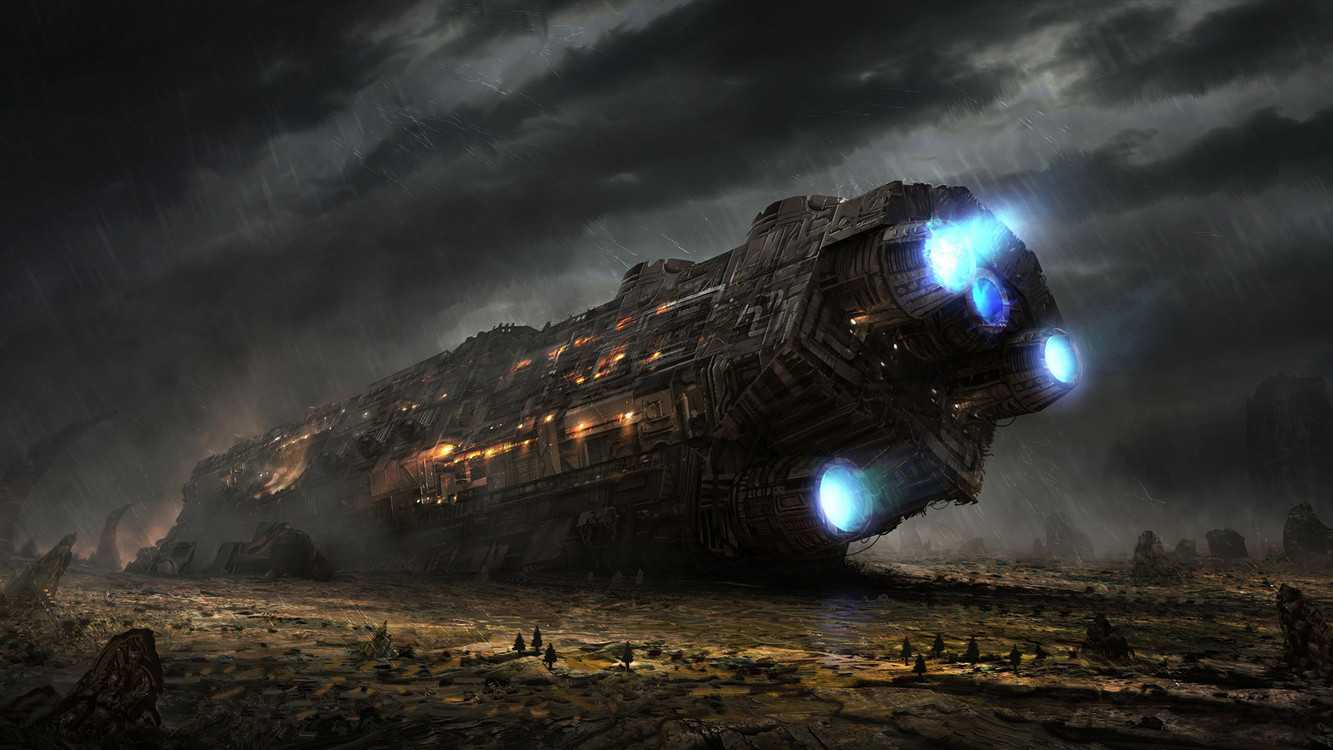 外星飞船 陨落 宇宙秘密