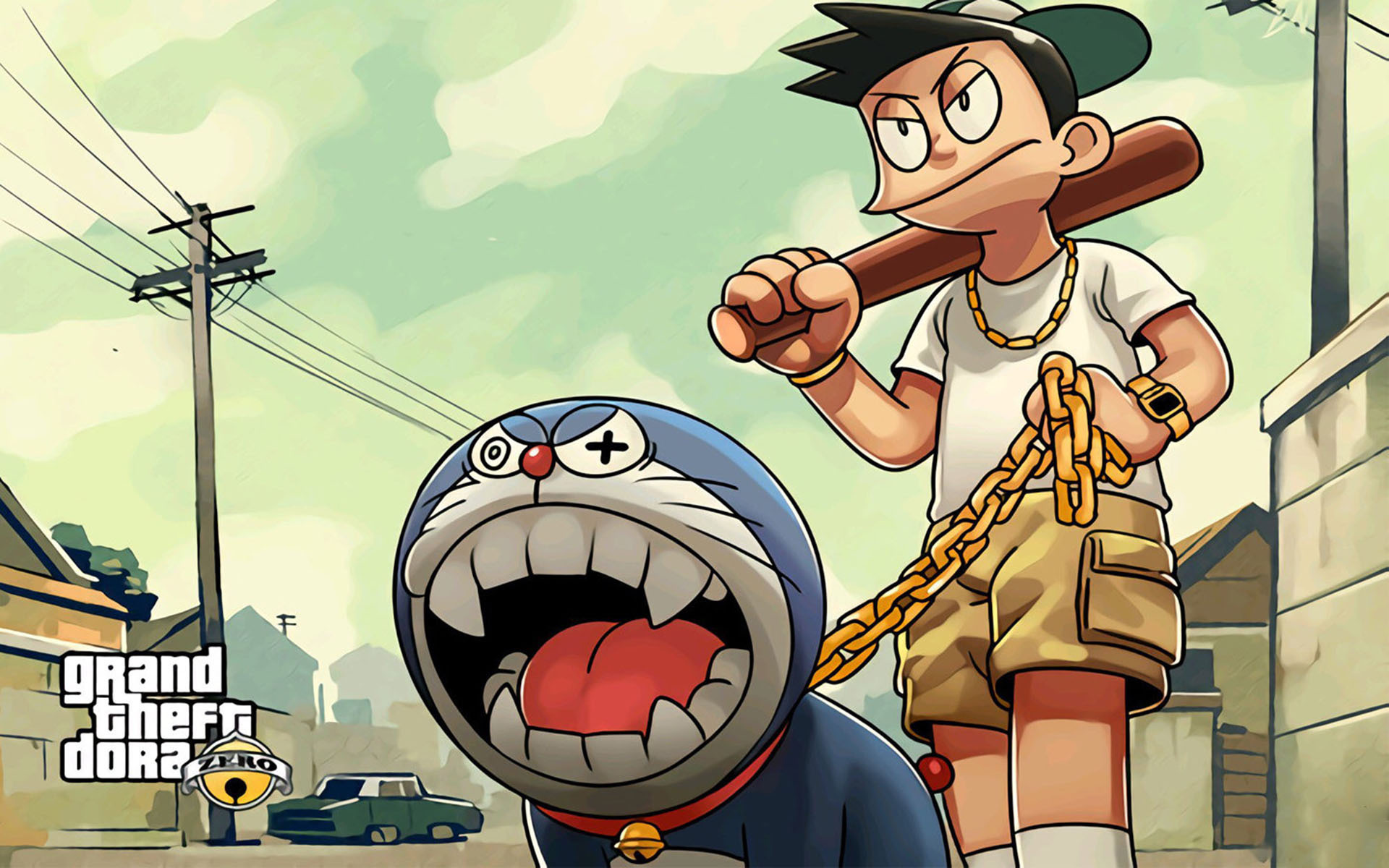 炫酷时尚 叮当猫 大雄