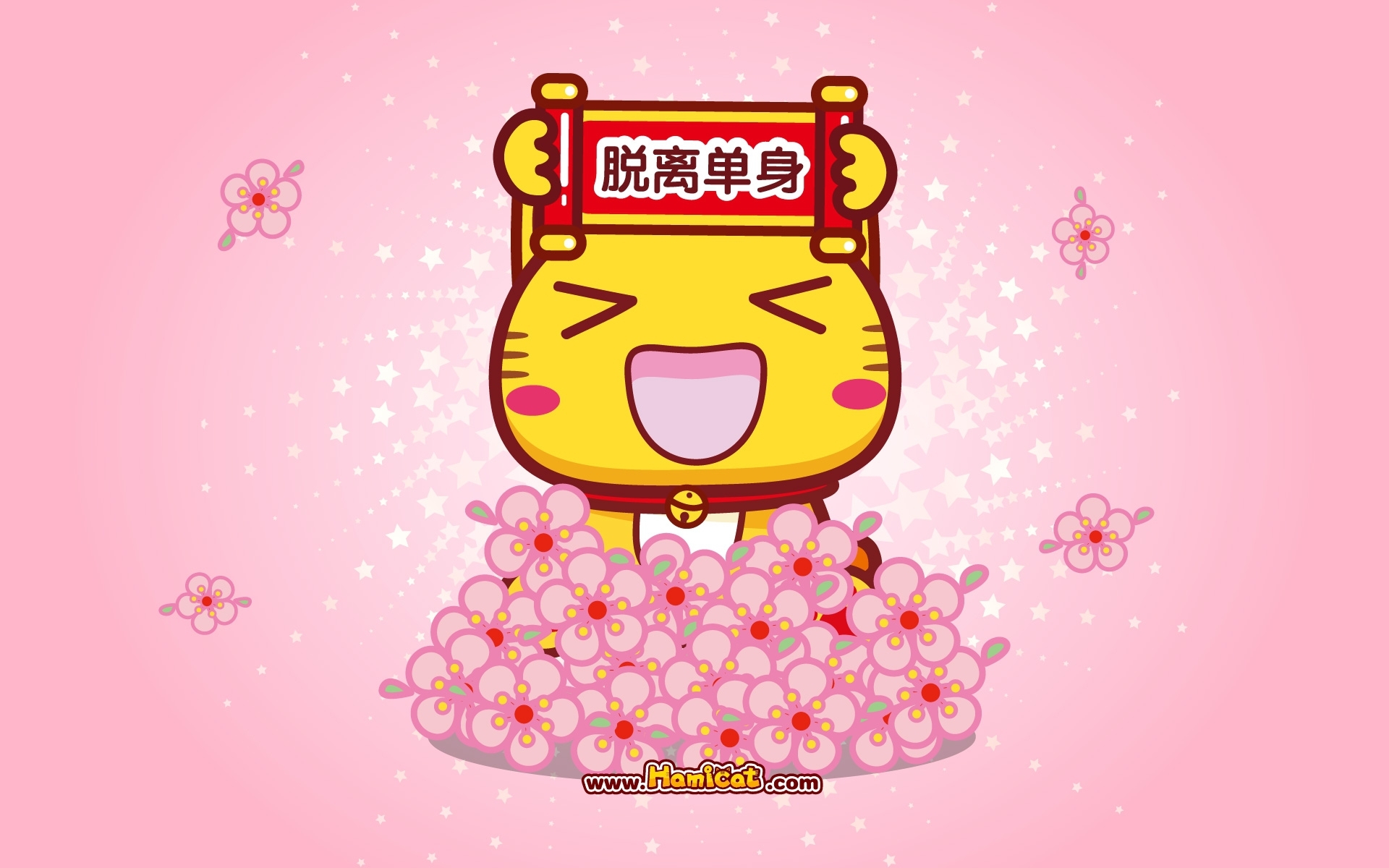 2017 新年快乐 哈咪猫 脱离单身