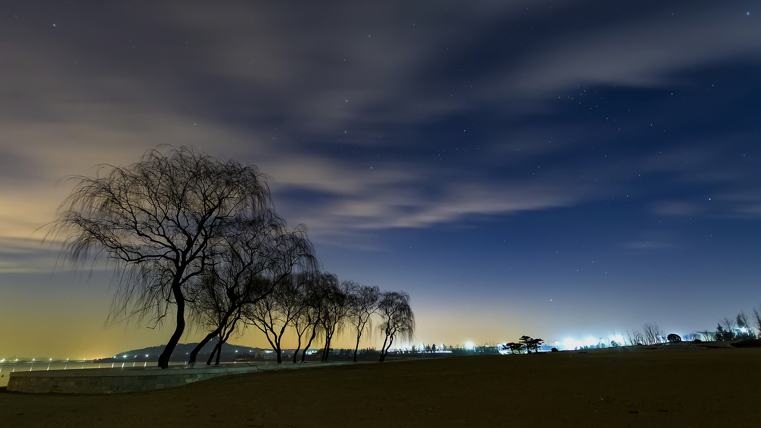 风景 自然风光 夜空 星空 夜晚