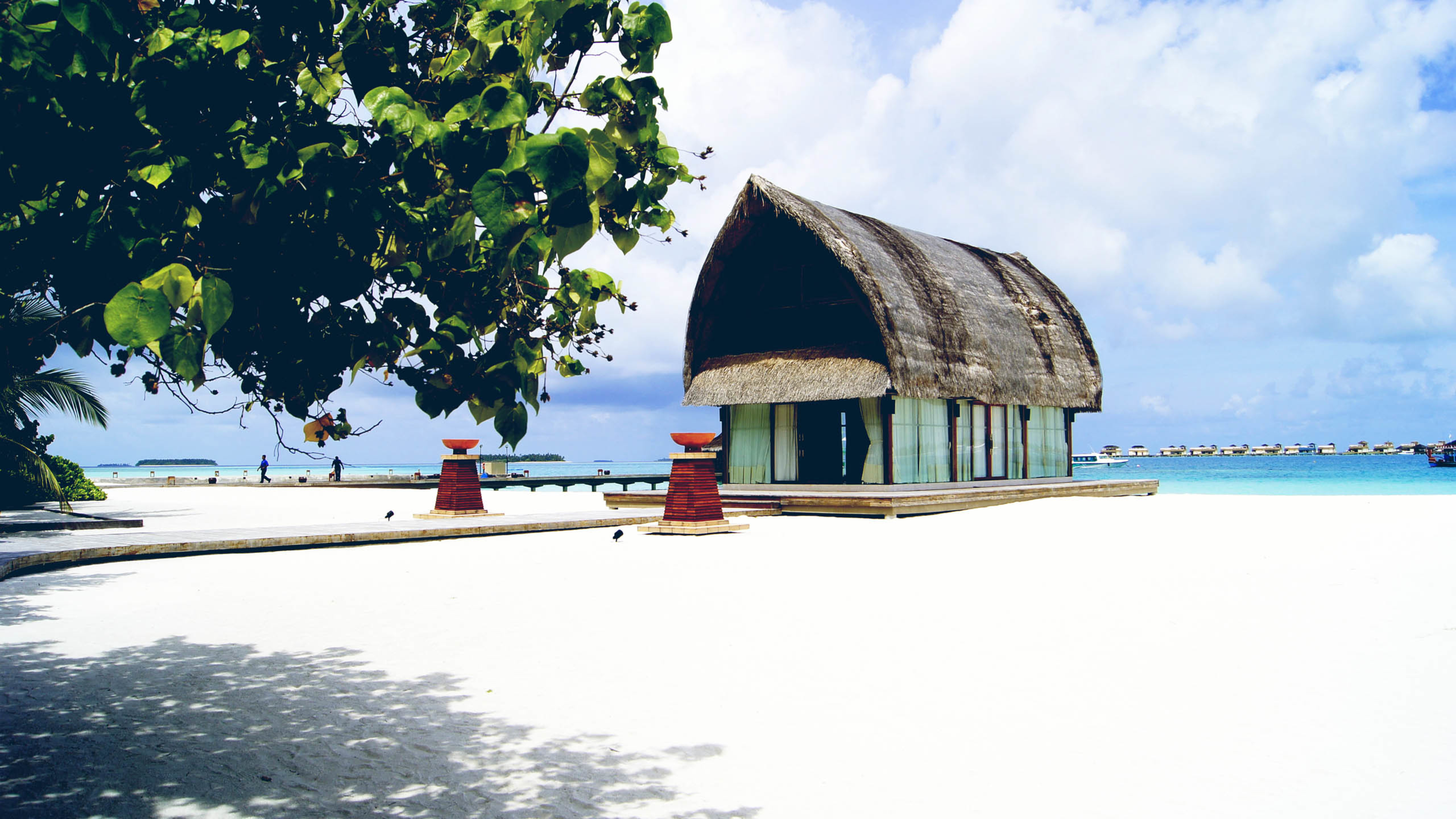 夏日 海滩 休闲度假 海景房