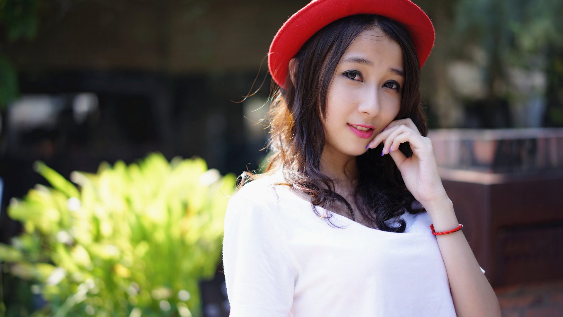 美女 萌妹子 阳光 可爱