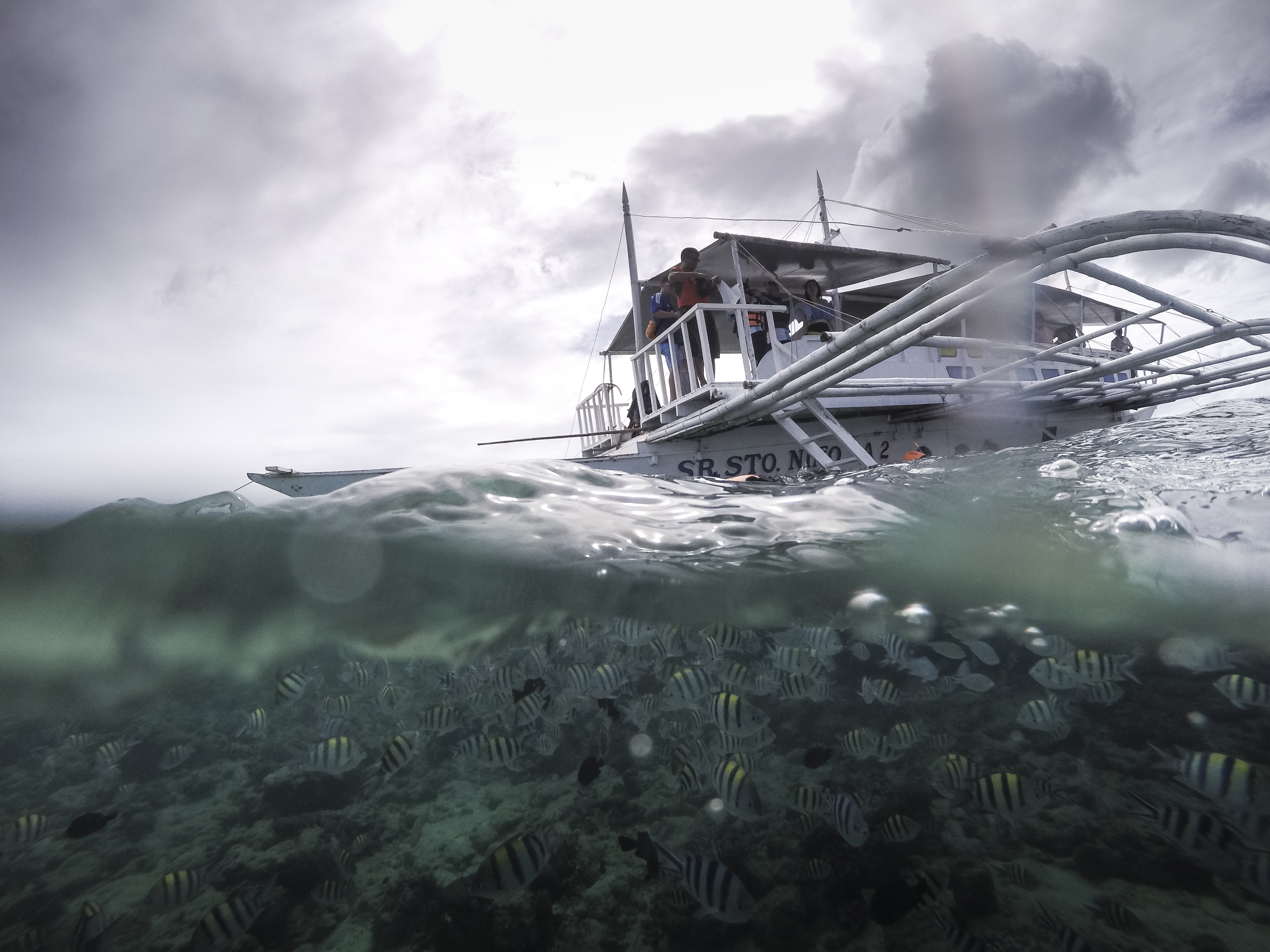 4K 大海 水下摄影