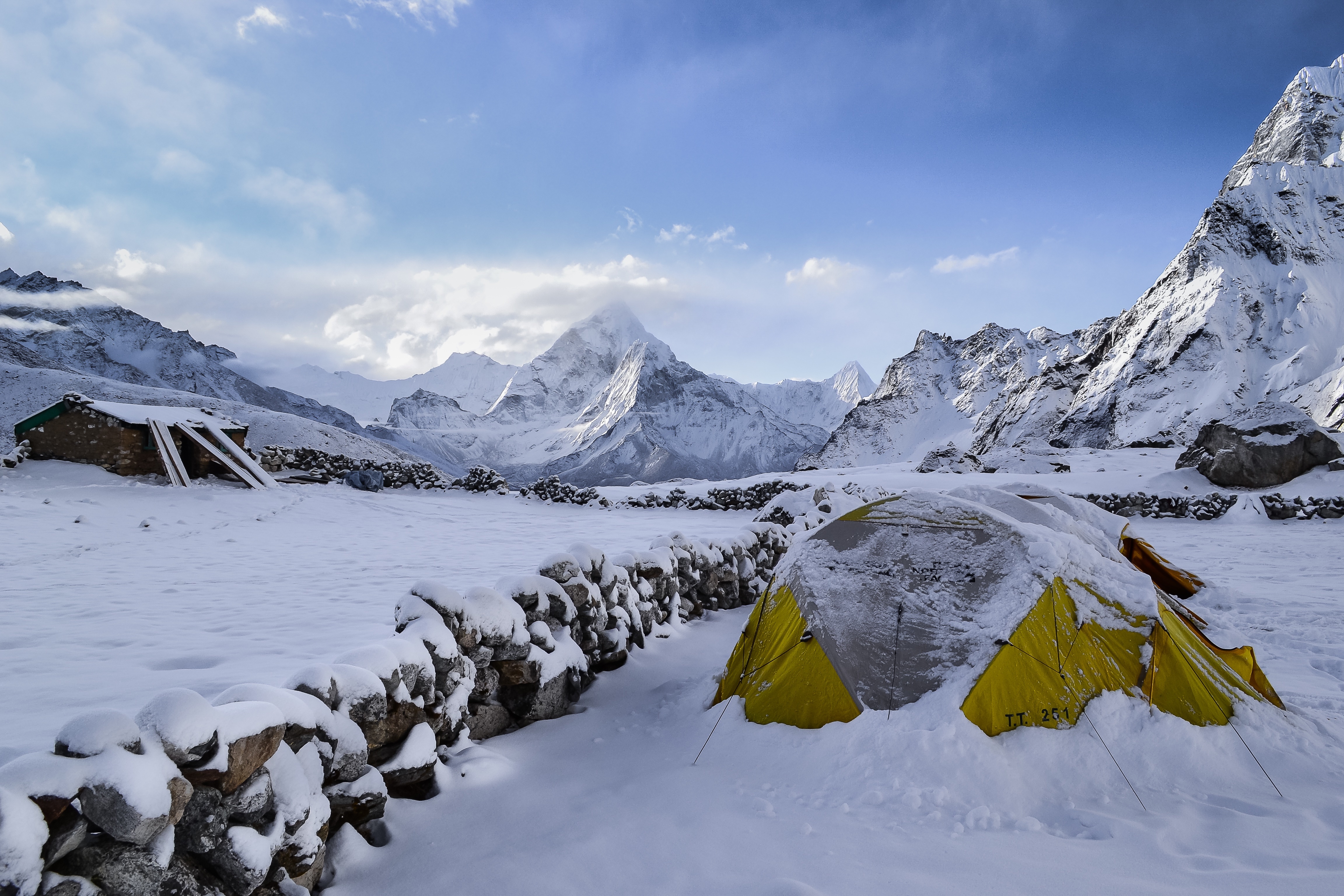 4K 风景 冰天雪地 雪山