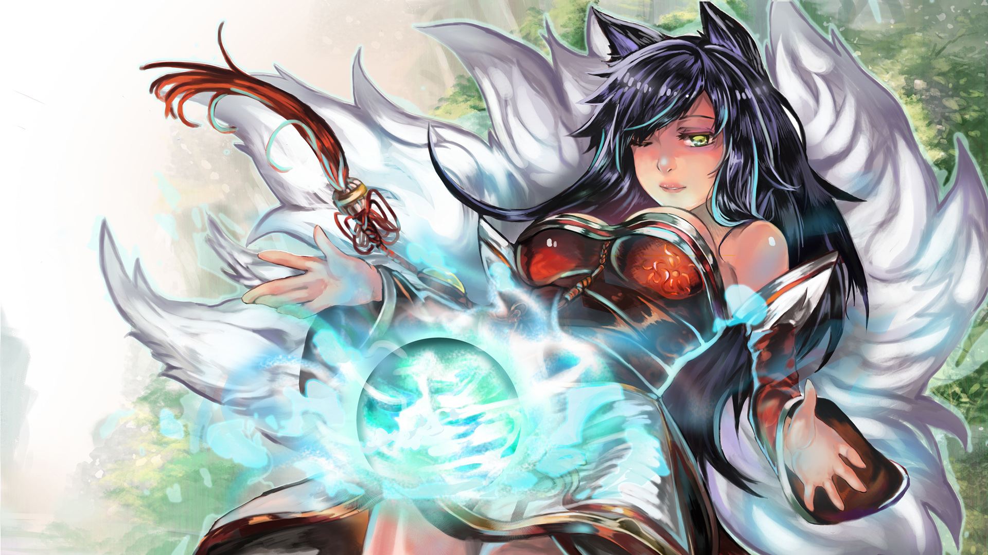 游戏 英雄联盟 阿狸 lol