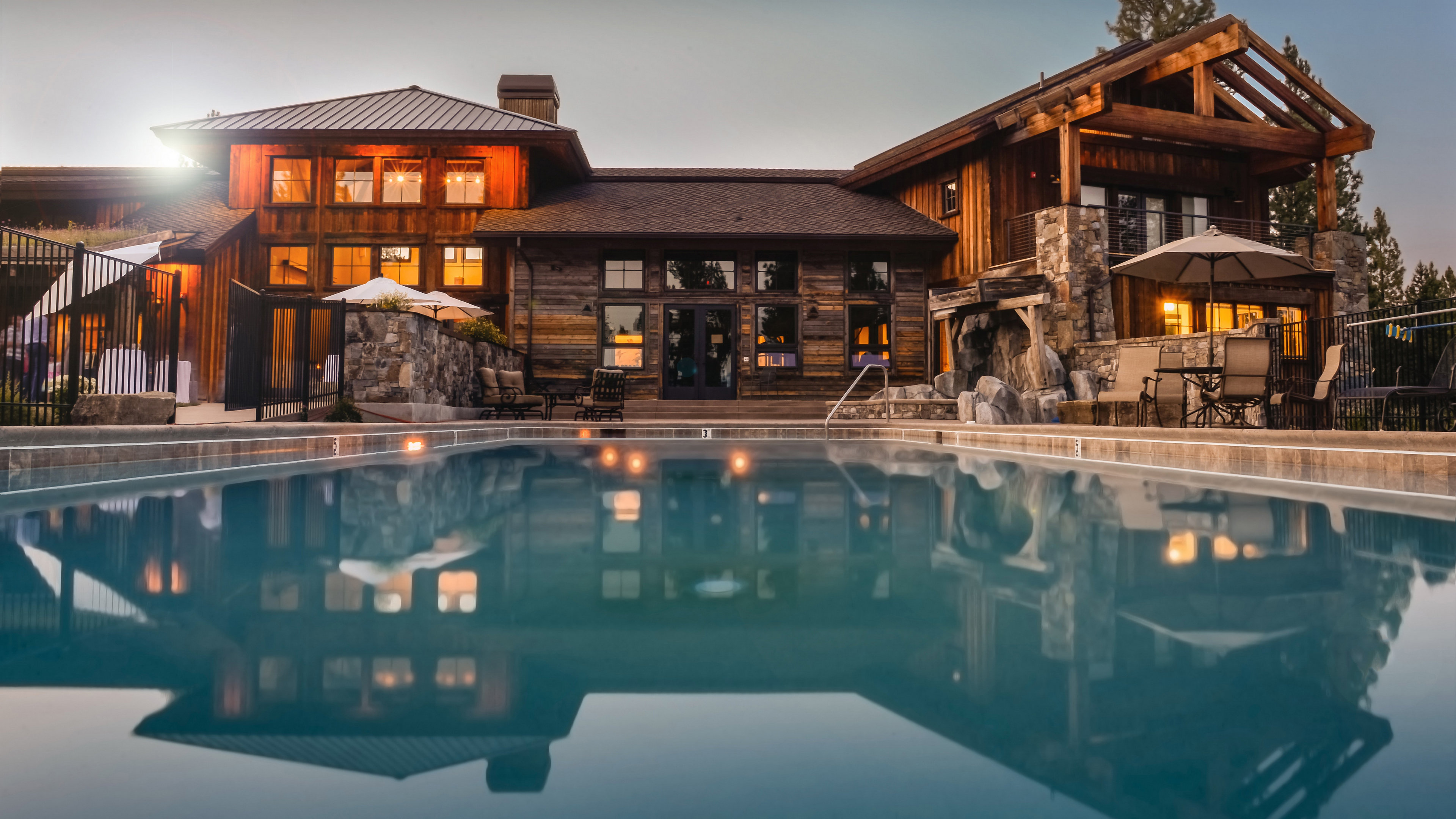 乡村别墅 游泳池