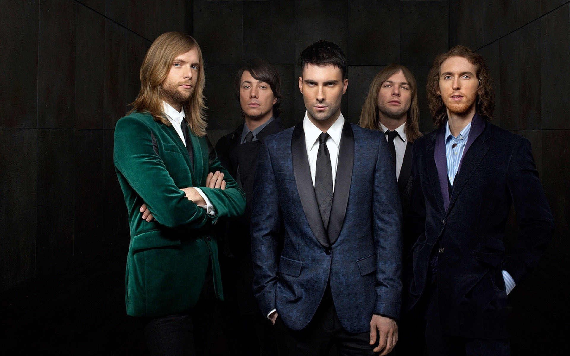 欧美明星 魔力红乐队 maroon5