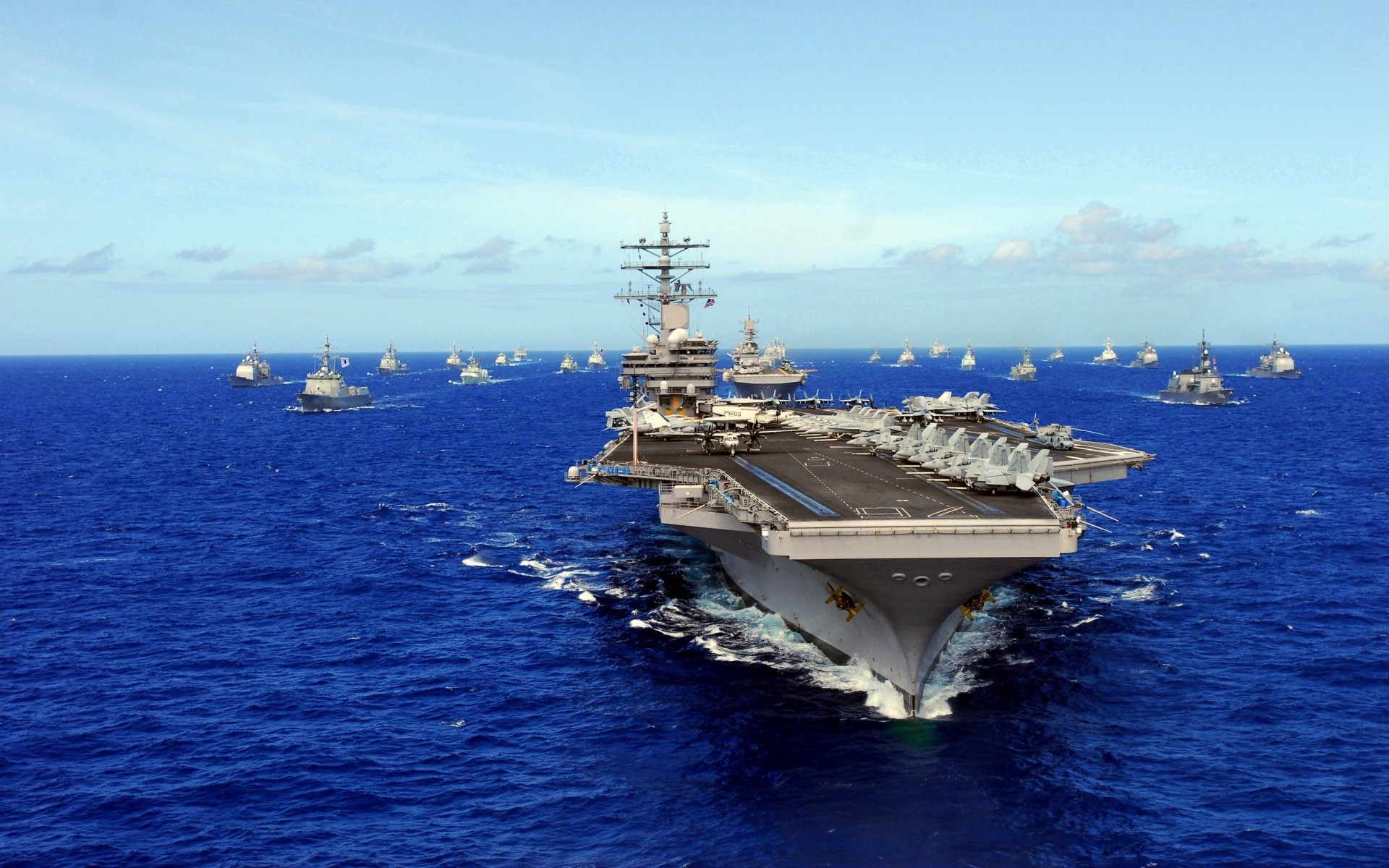 军事 海军 美军 舰船 航空母舰 尼米兹级 卡尔文森号