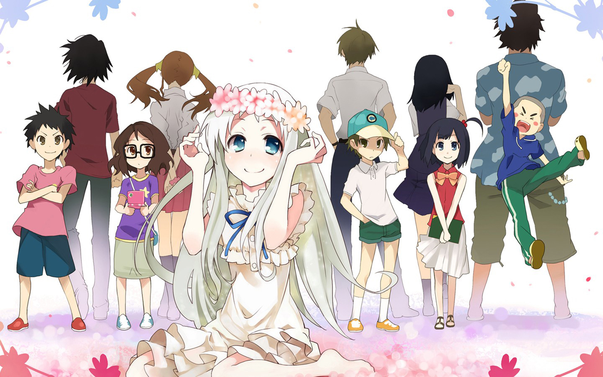 未闻花名 励志 情感类 冒险 少女 本间芽衣子 动漫