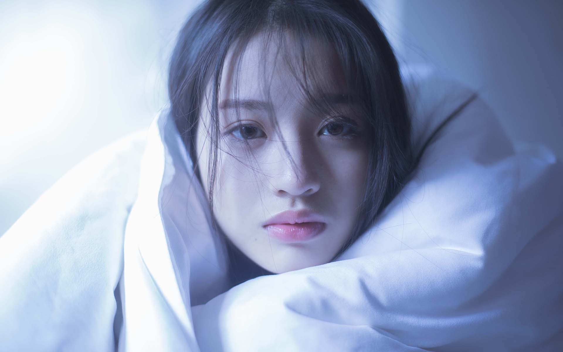 清纯 冬日 被窝