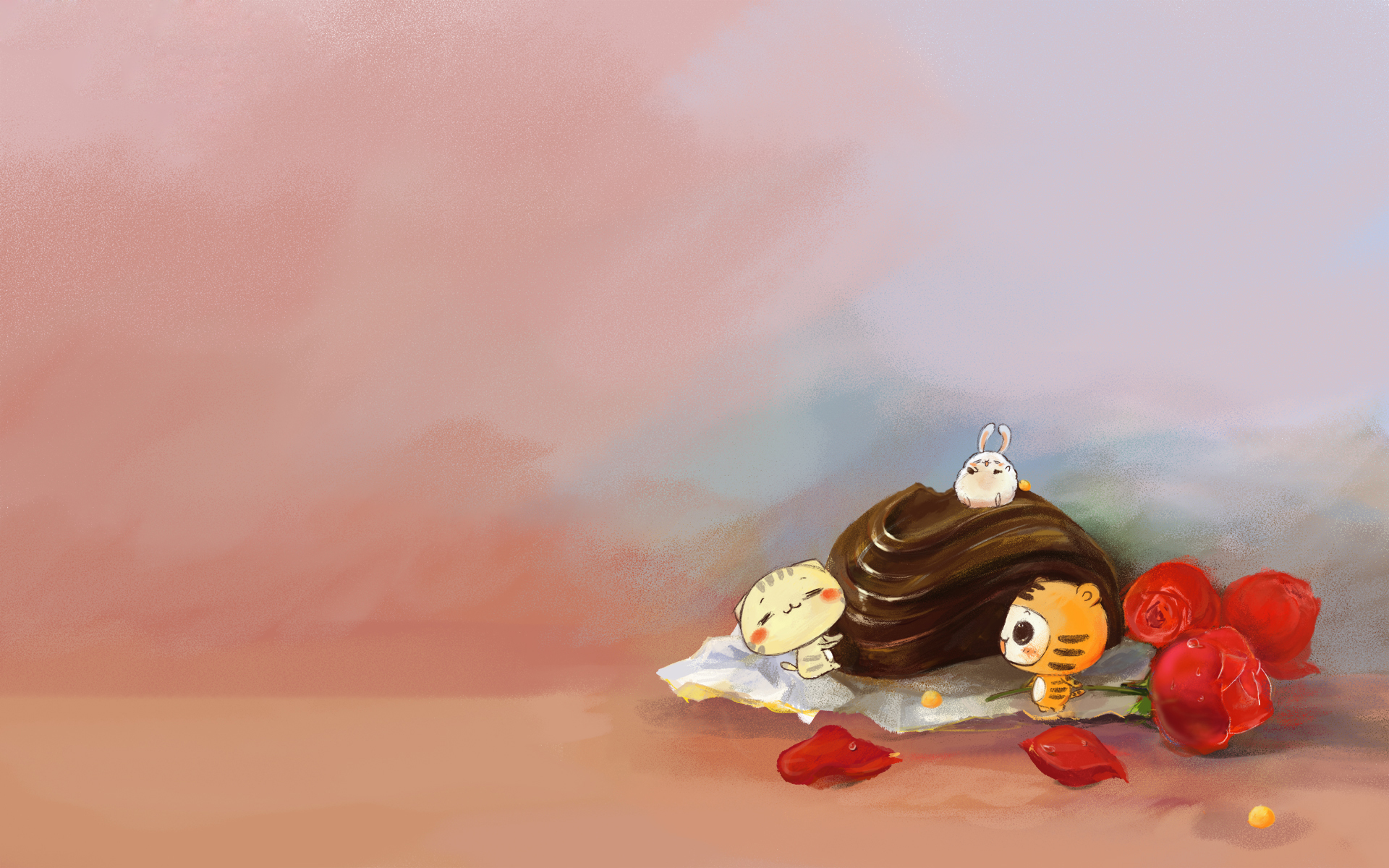 爱情 CC猫 温馨 可爱 浪漫