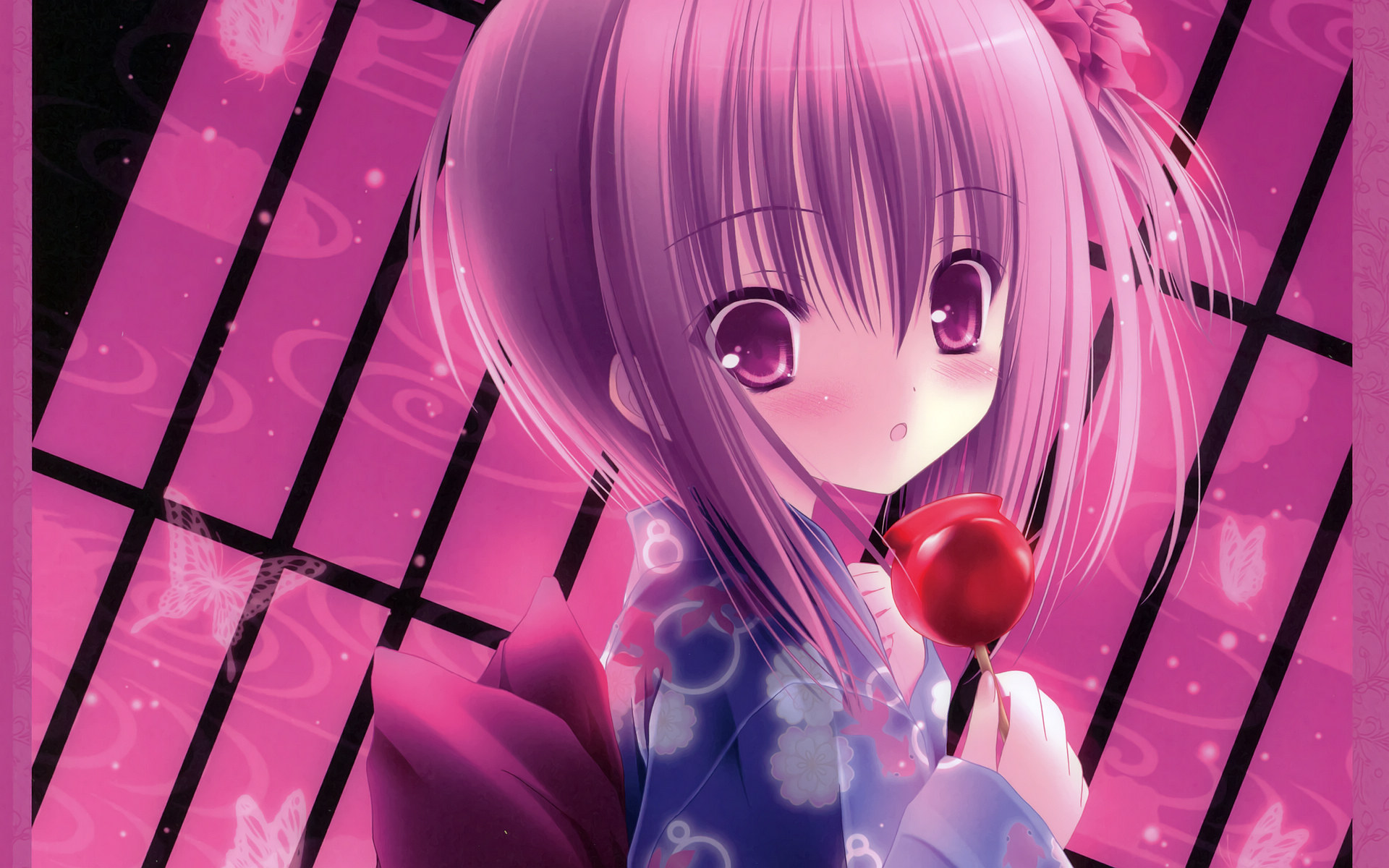 动漫  萌妹子  小萝莉  呆萌可爱   宽屏