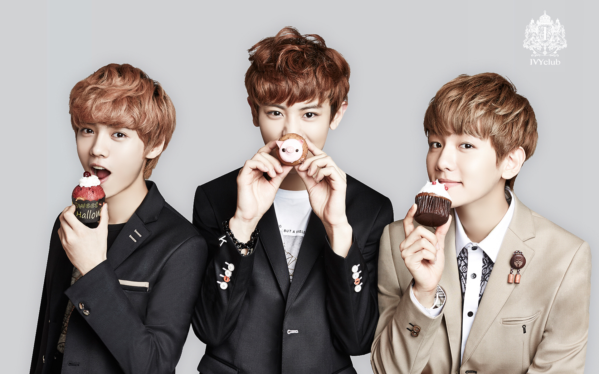 朴灿烈 EXO 明星 帅哥 宽屏 吴世勋 鹿晗