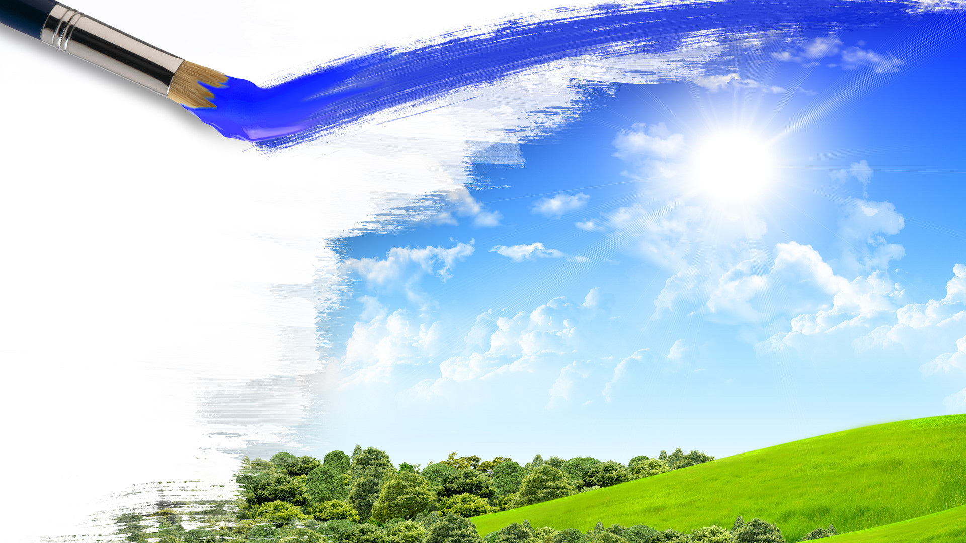 小清新   简约   极简主义    宽屏