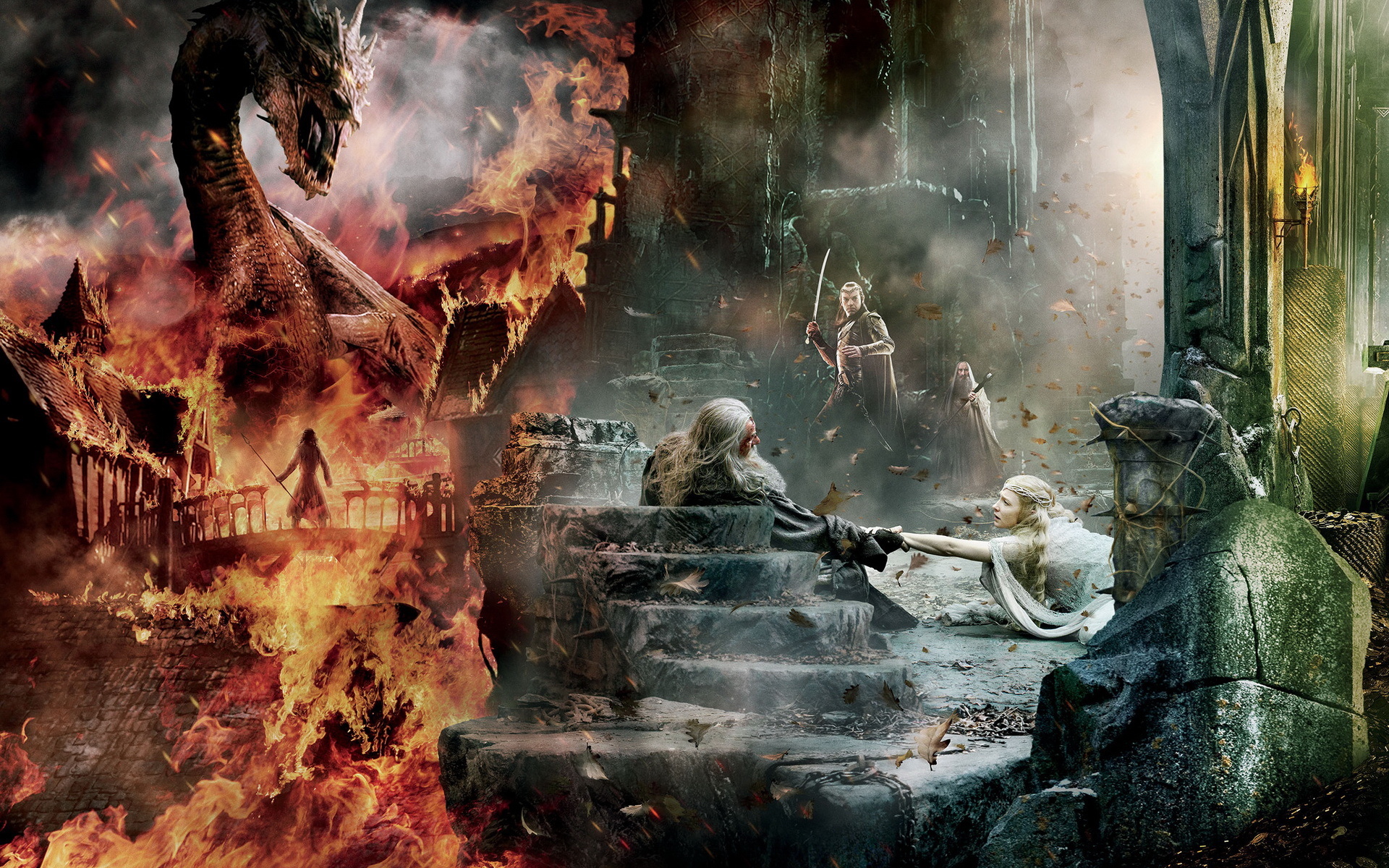 霍比特人3 五军之战 影视 电影 宽屏