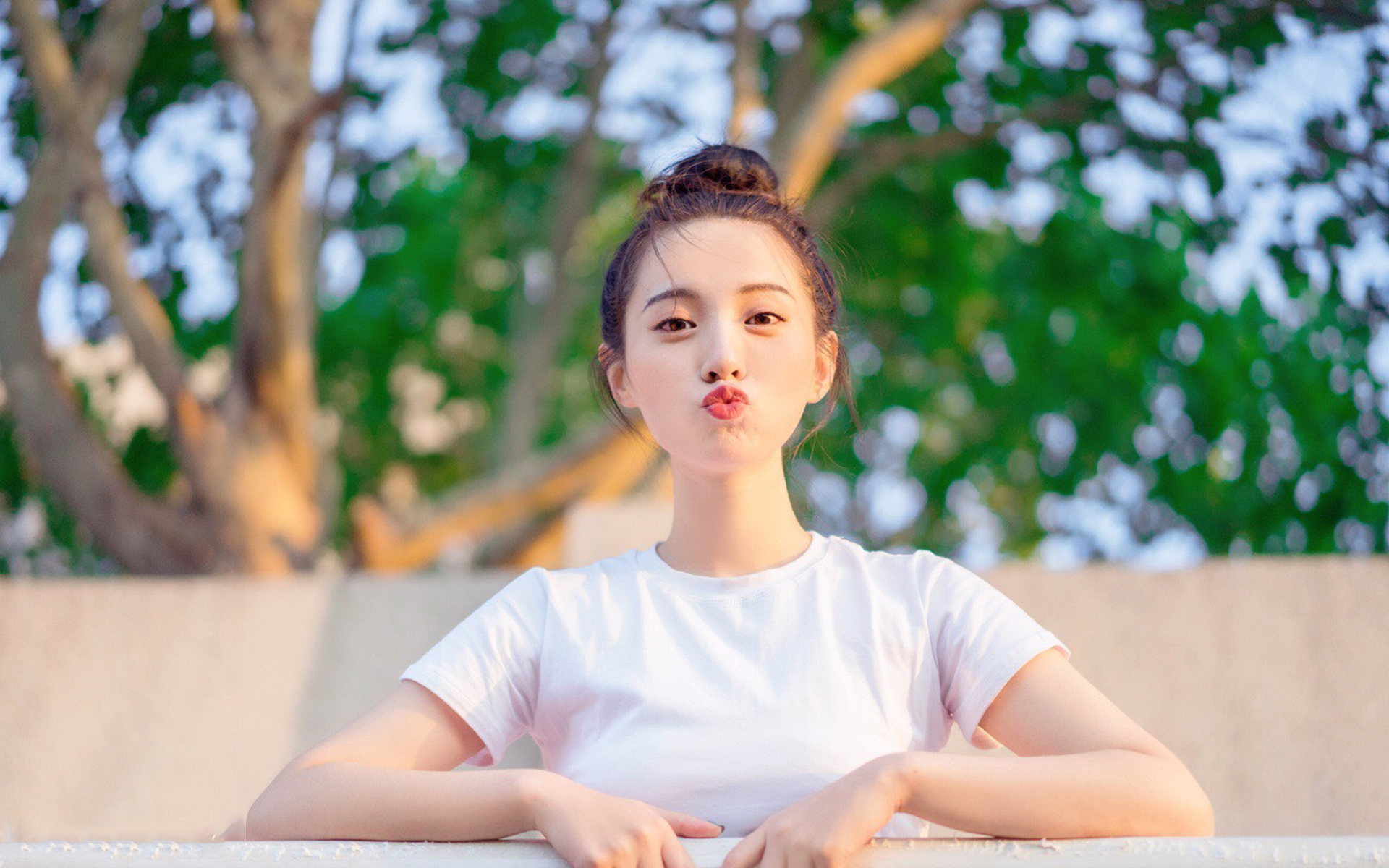 美女 清纯 可爱 俏皮