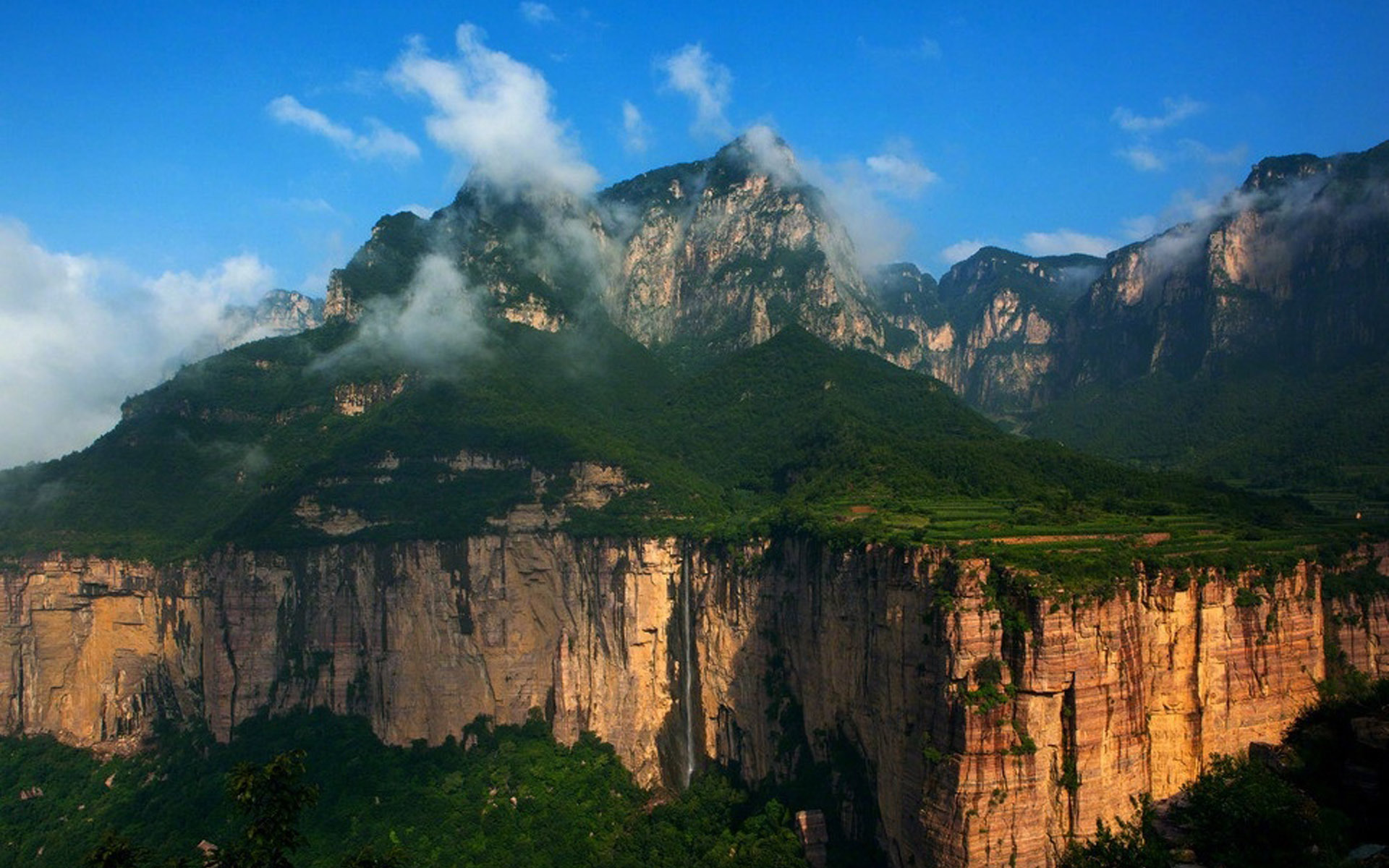 自然风光  大自然唯美山峰景色