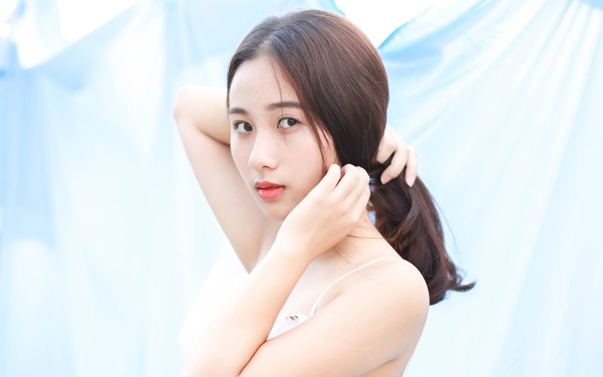 美女 清纯 阳光