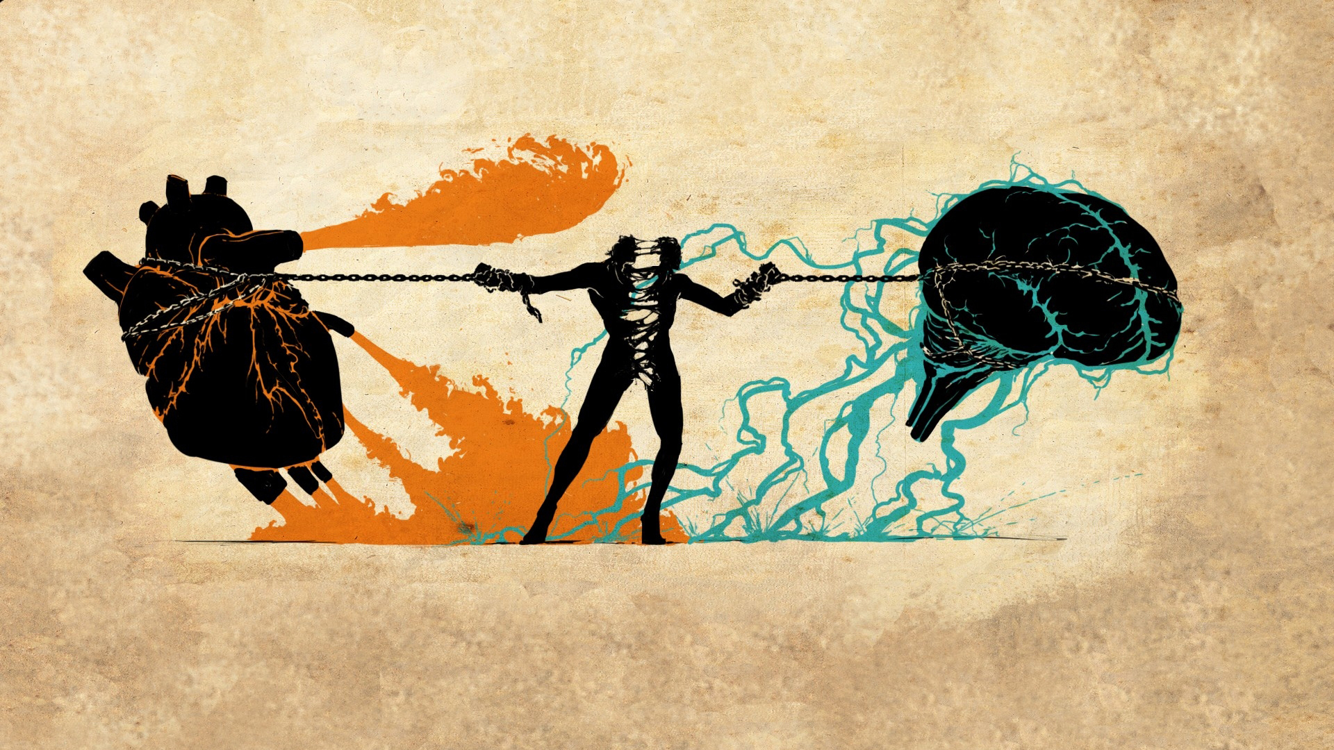 炫酷 创意 插画