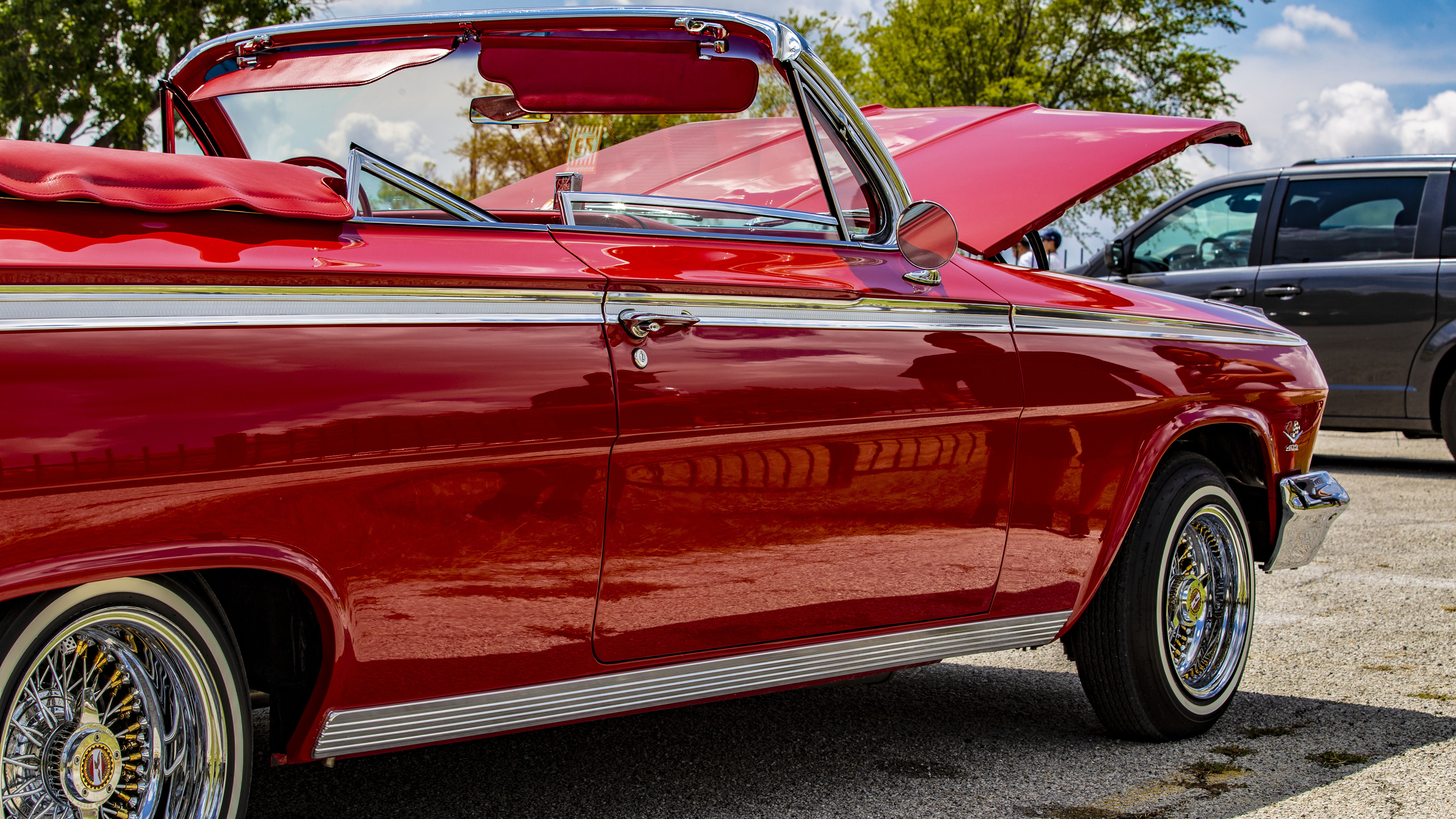 跑车 复古 豪华 老爷车 红色