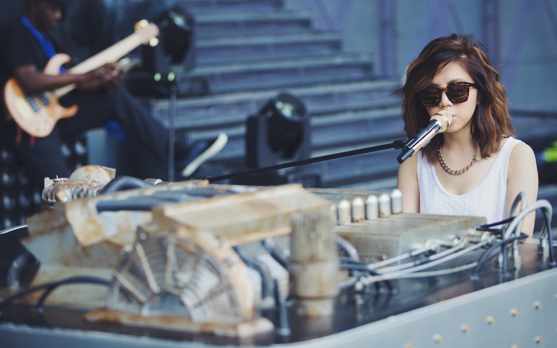 邓紫棋 演唱会 现场 歌手 明星 宽屏 美女