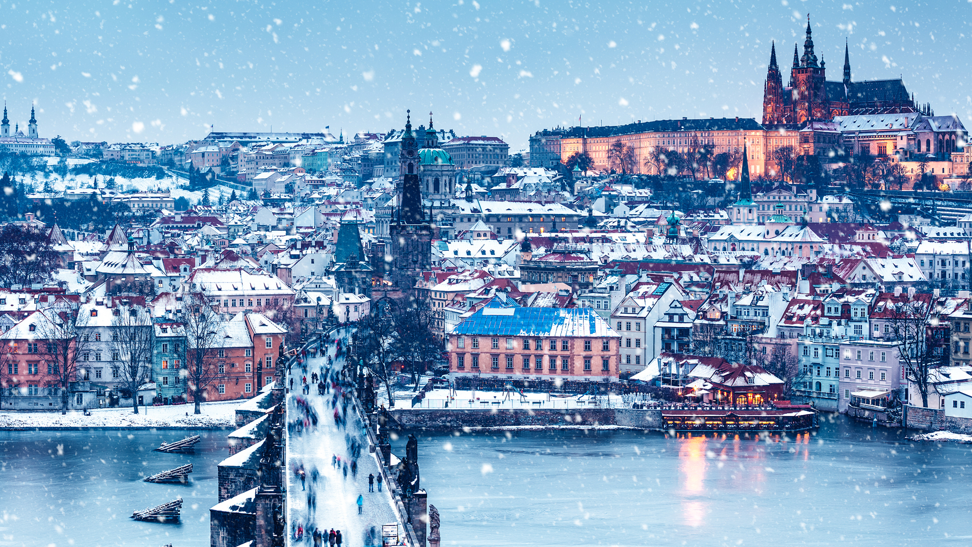 4k专区 冬日 雪 风景