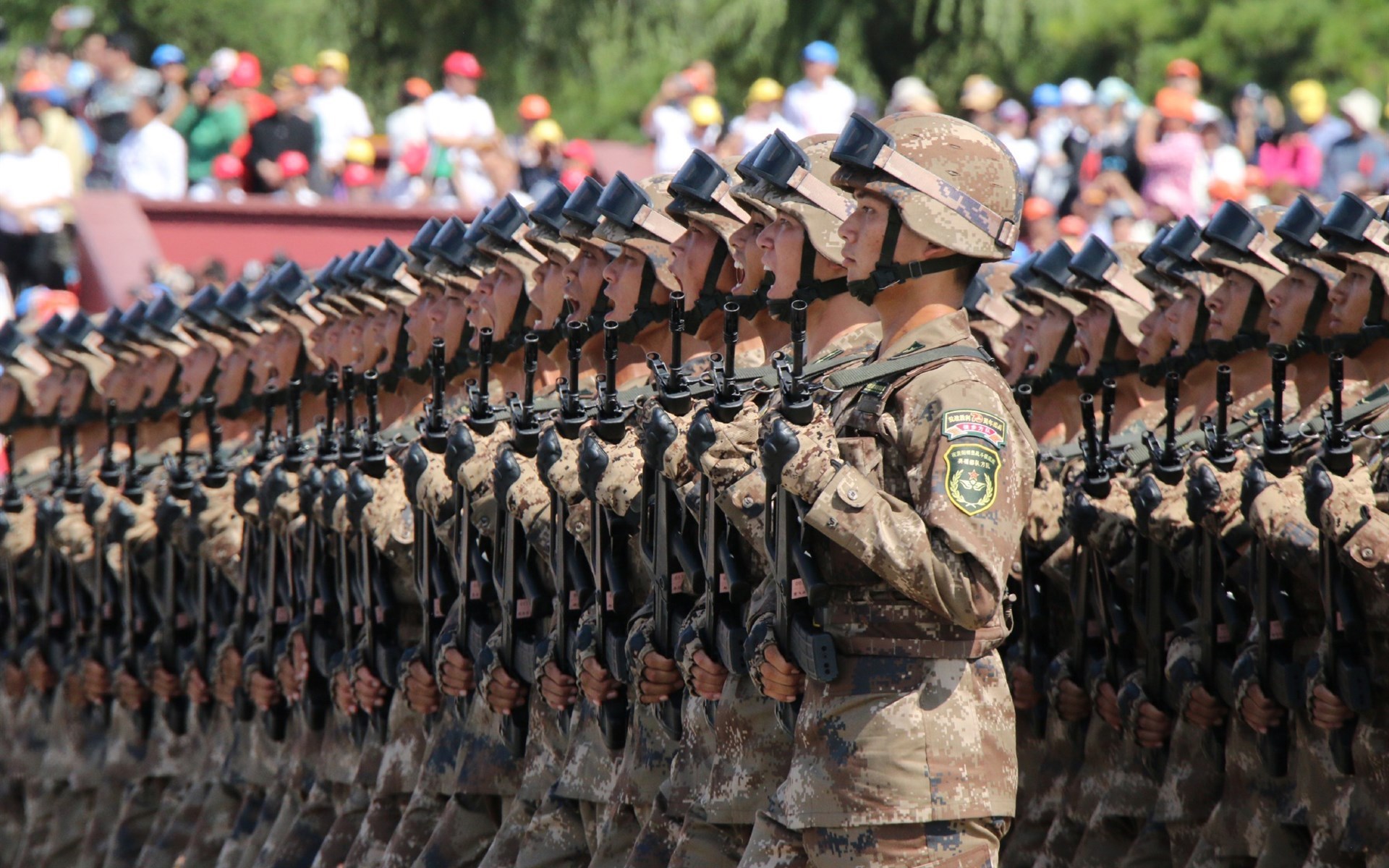 军事 阅兵  抗战胜利