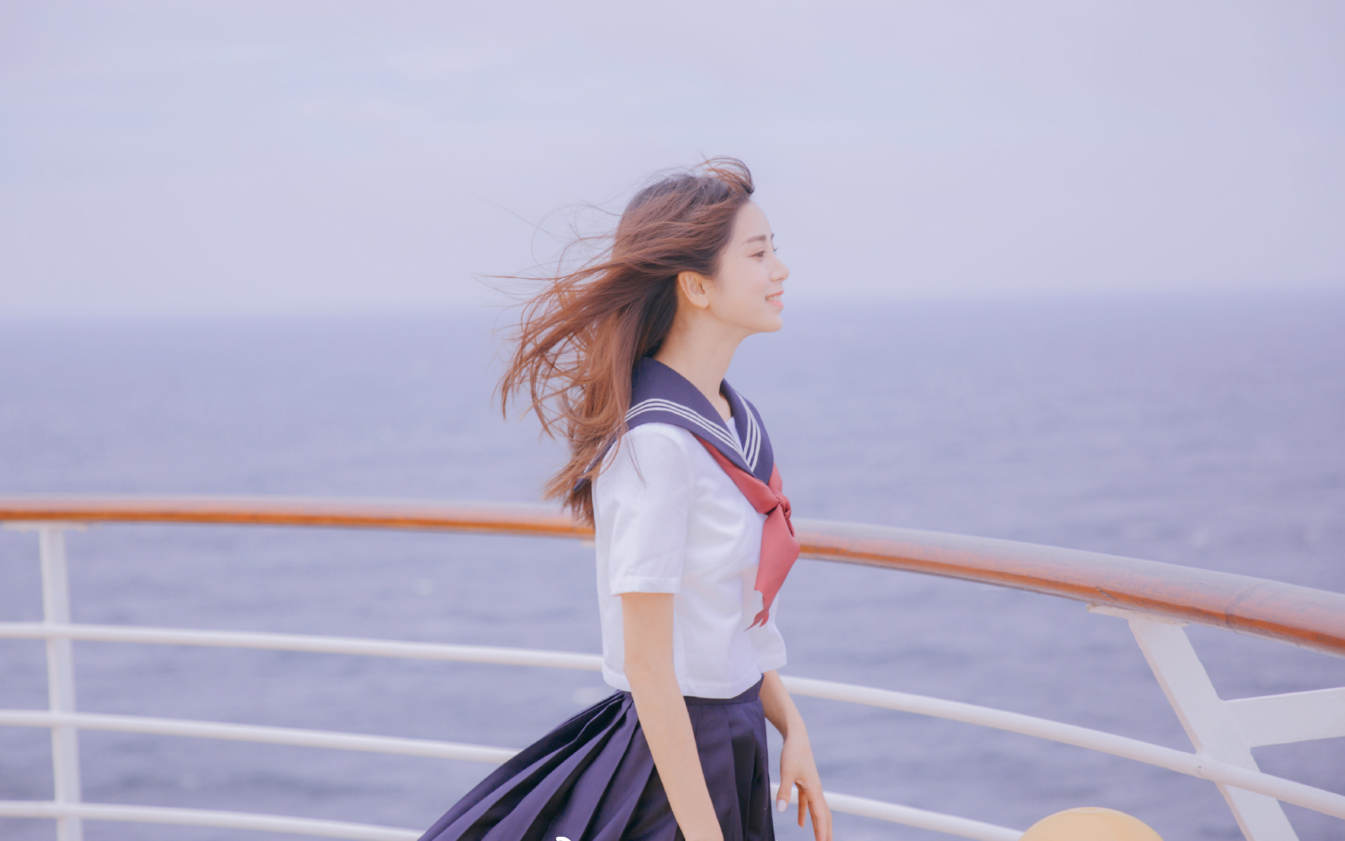 美女 清纯 水手服