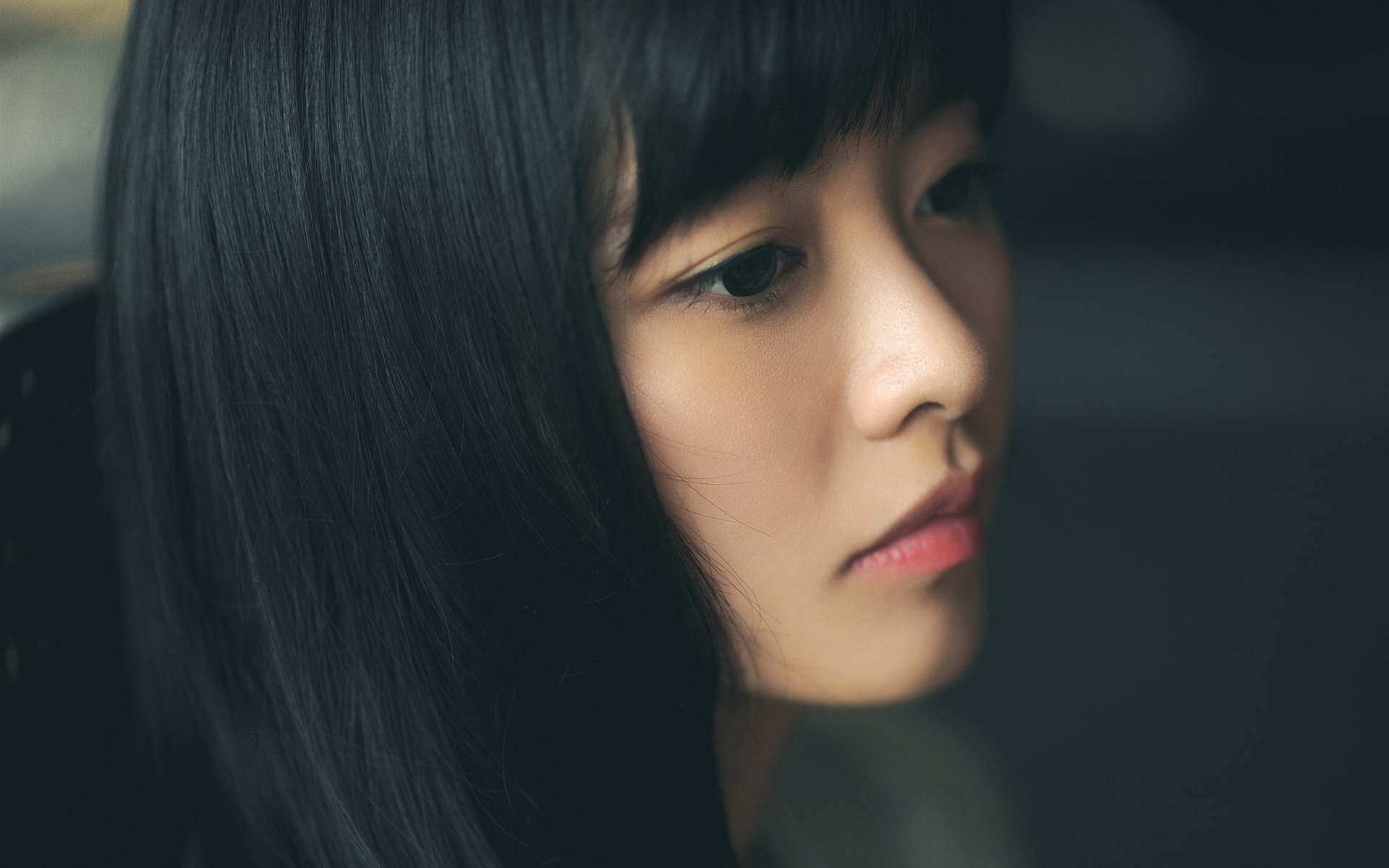 余心恬 美女 明星 宽屏