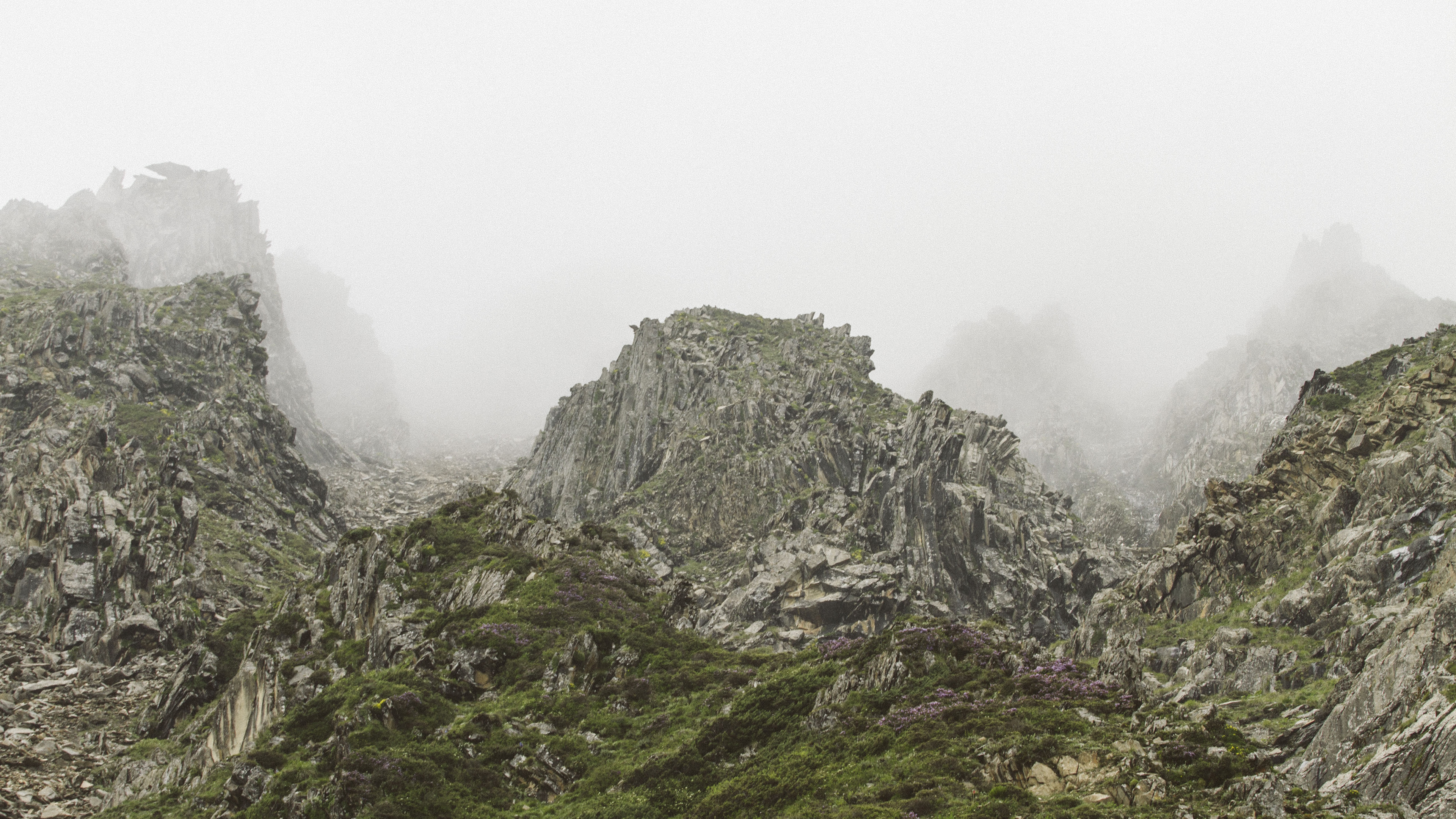 4K 风景 山峰 山川 云雾