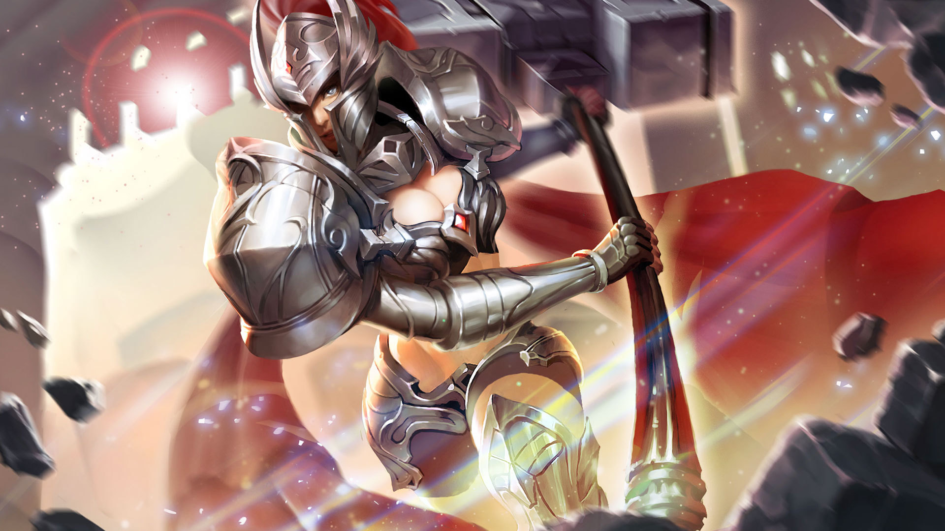 王者荣耀 钟无艳 王者之锤