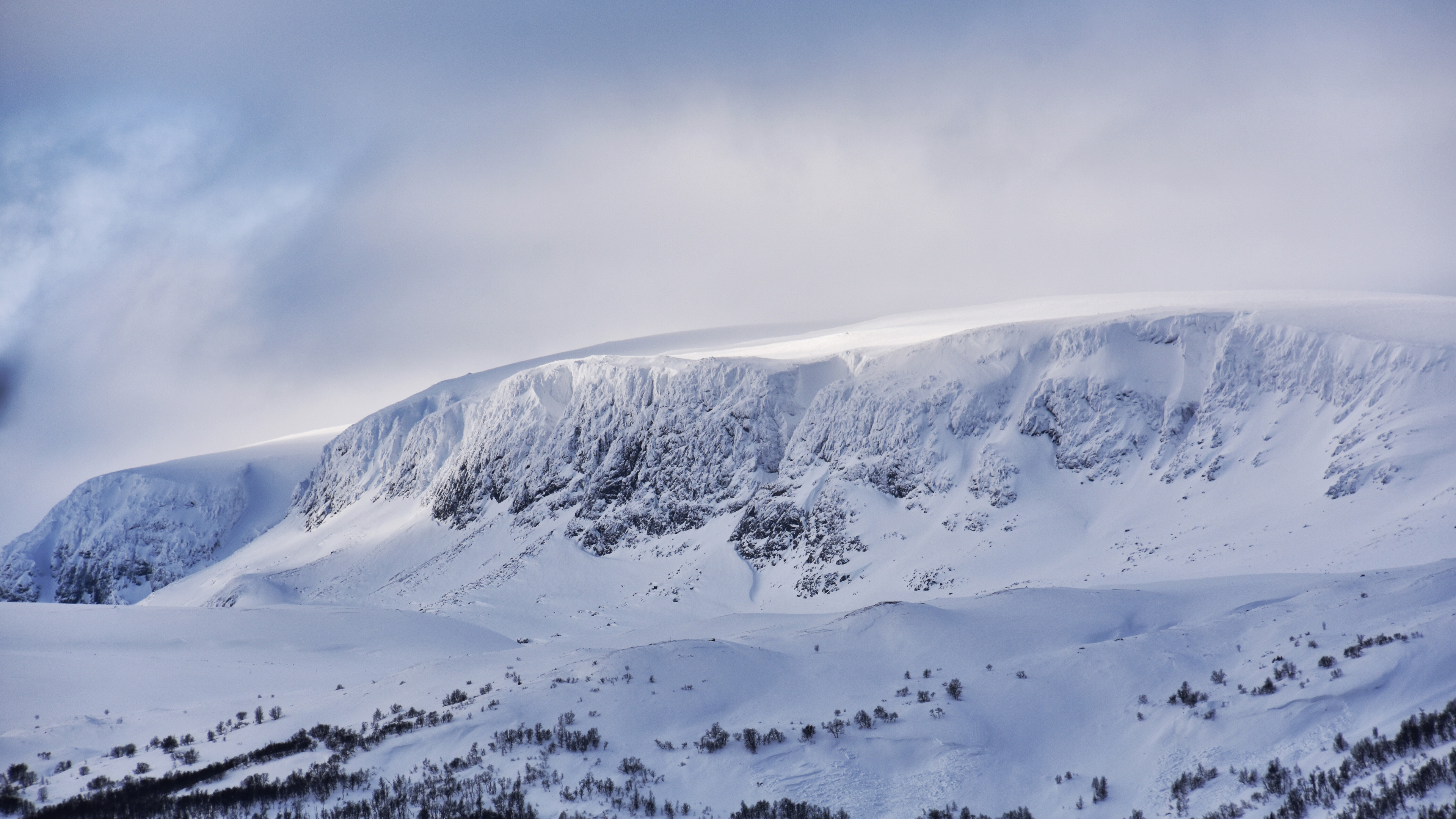 4K 风景 雪山