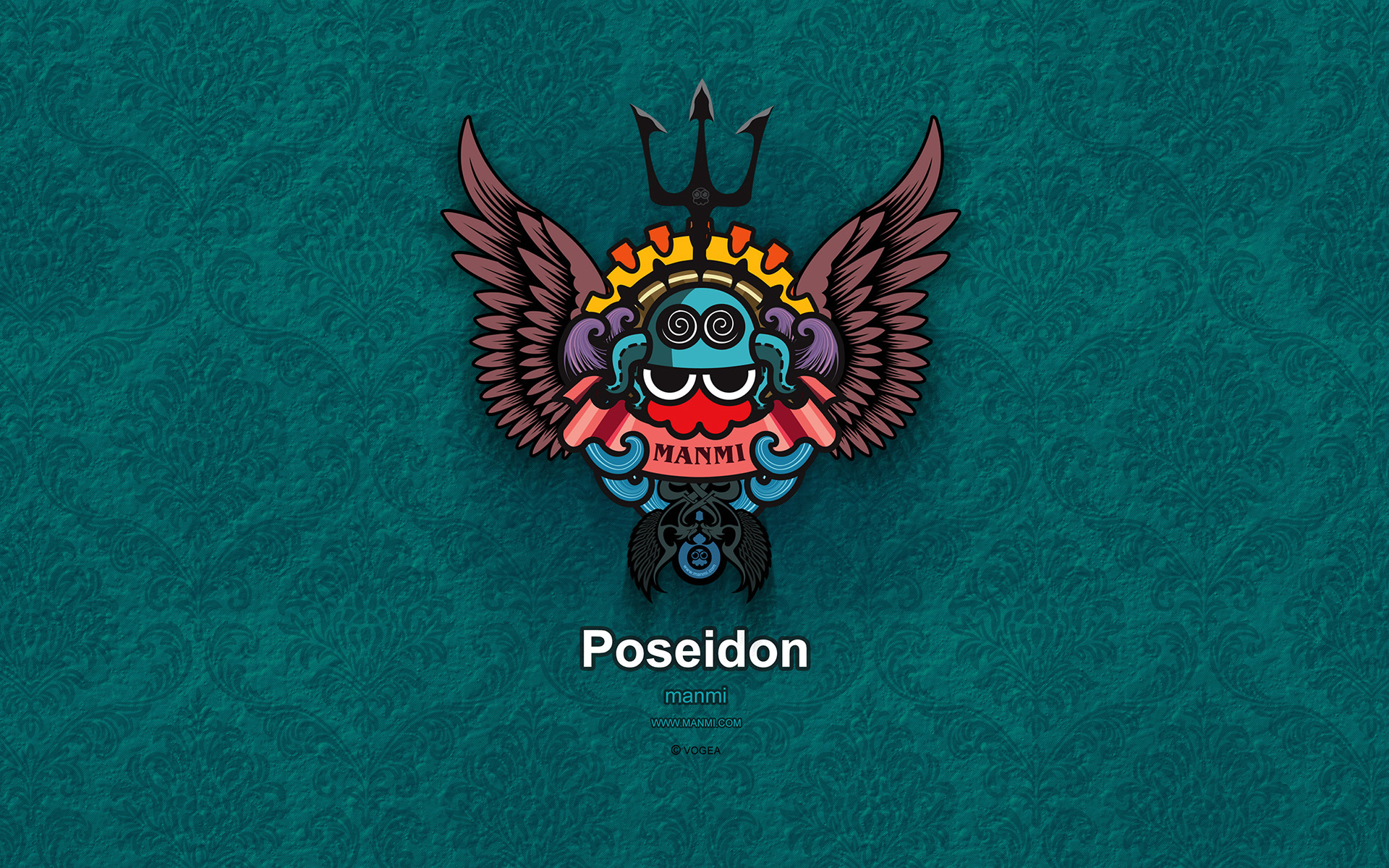 卡通  章小曼 十二诸神系列