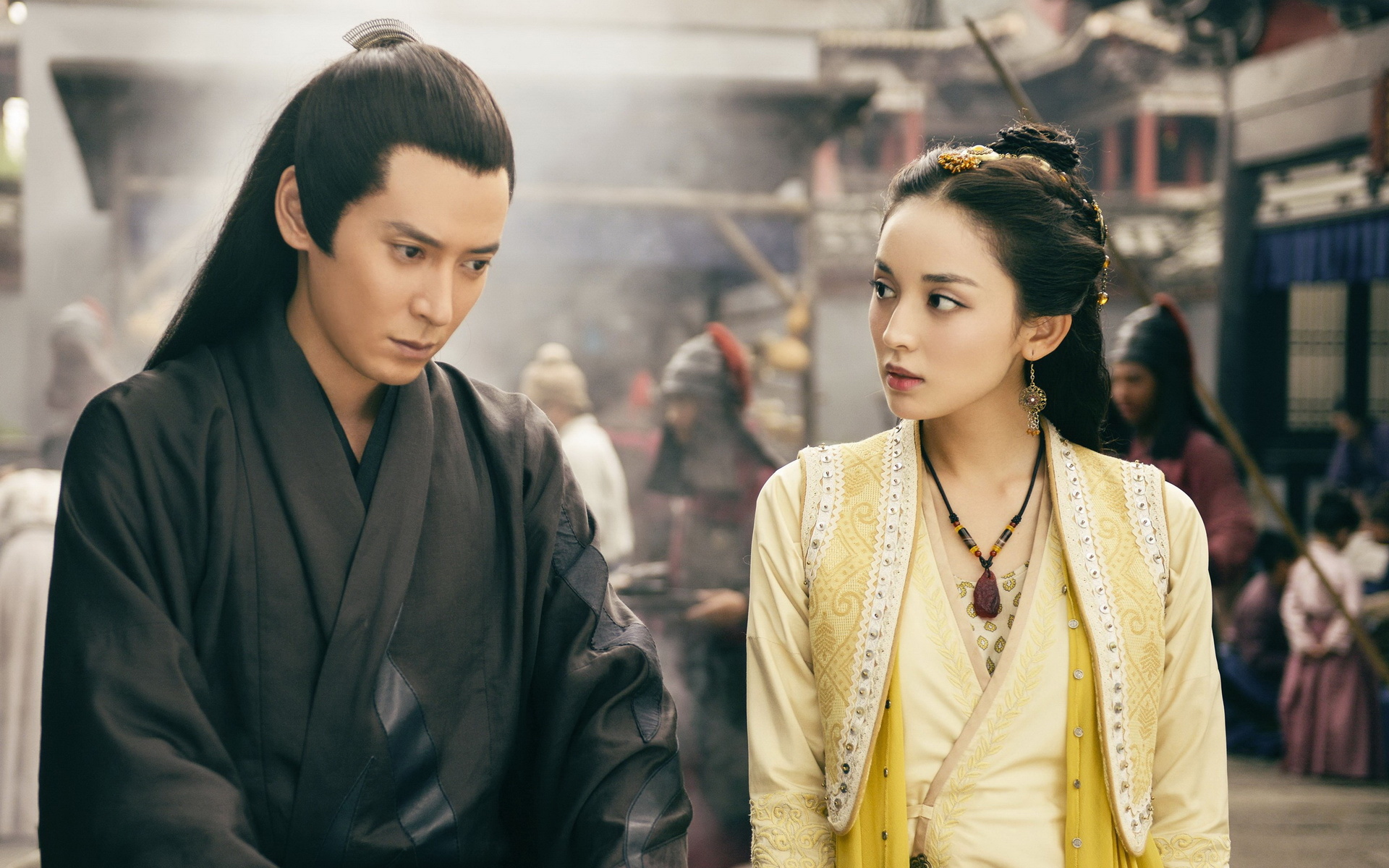 古力娜扎 美女 明星 宽屏 轩辕剑 天之痕