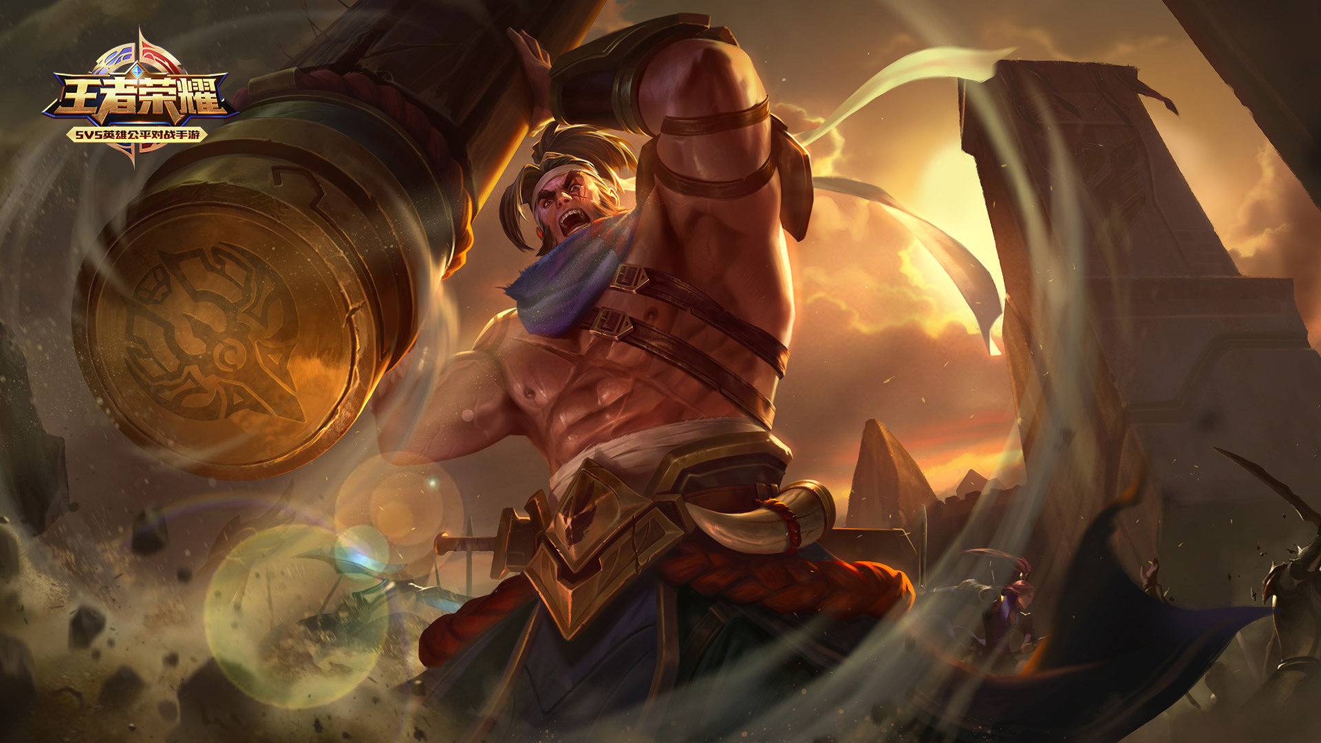 游戏 王者荣耀 苏烈 不屈铁壁