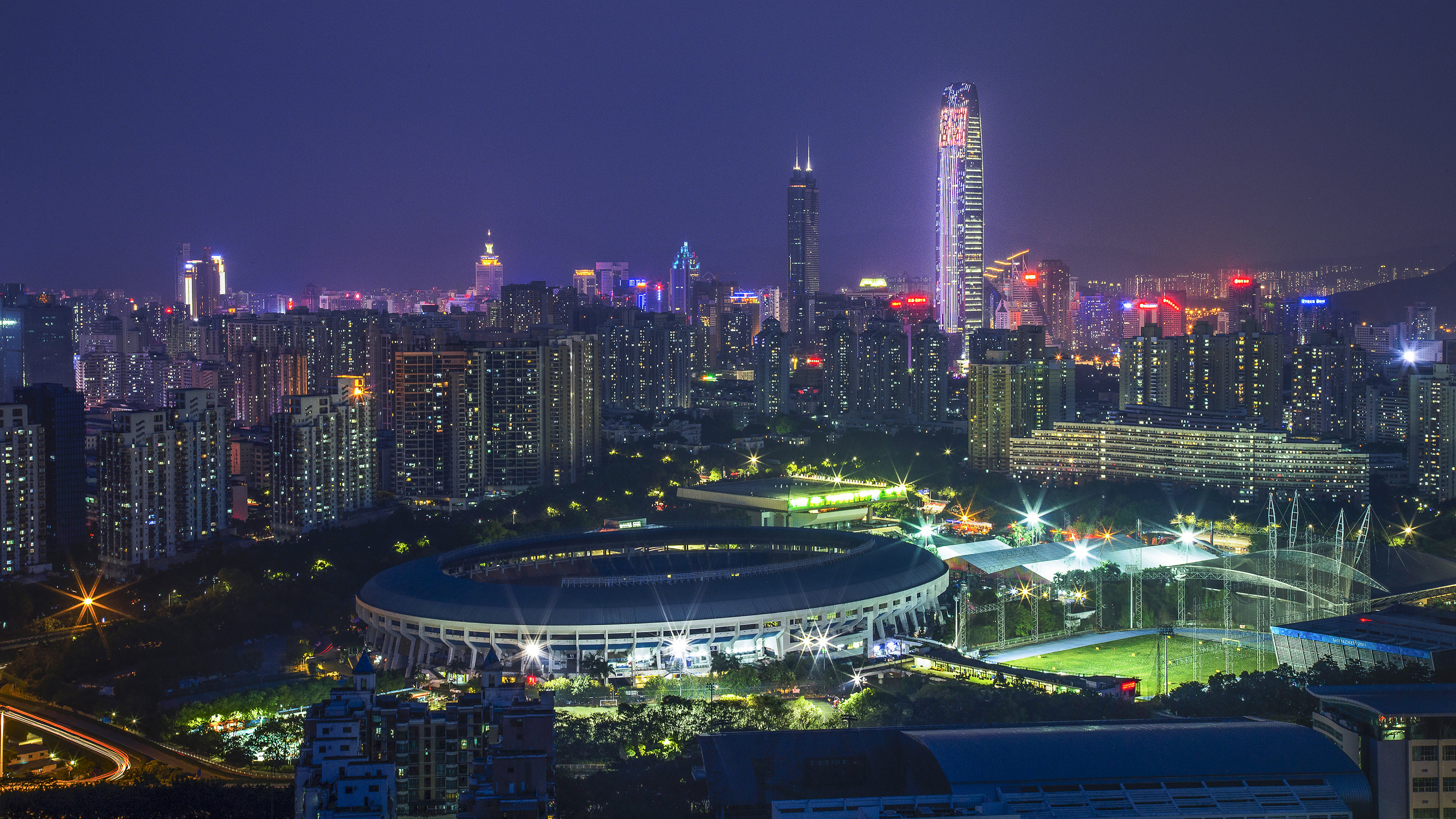 风景 城市夜景 建筑 广东 深圳