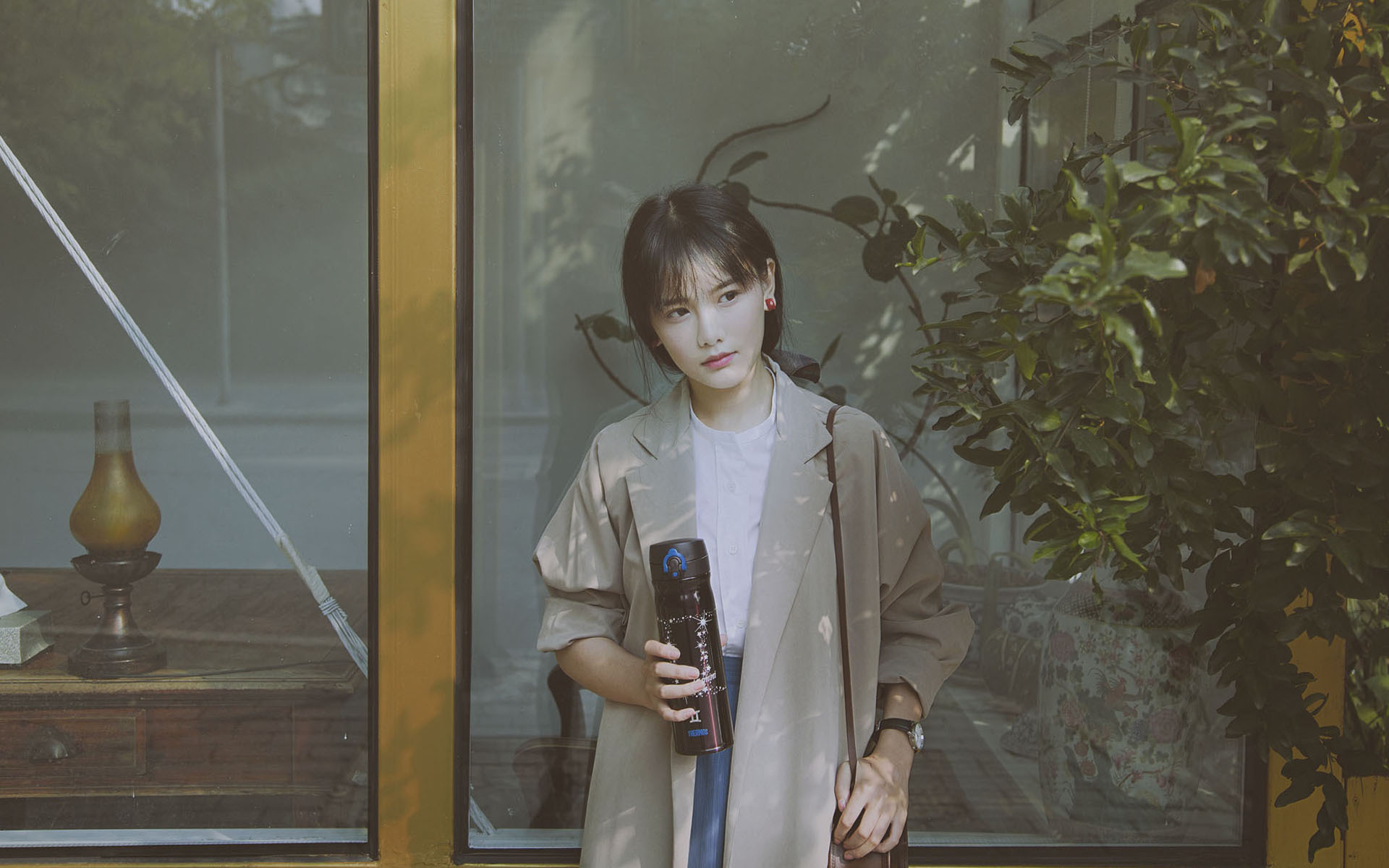 美女 文艺古风 阳光 治愈