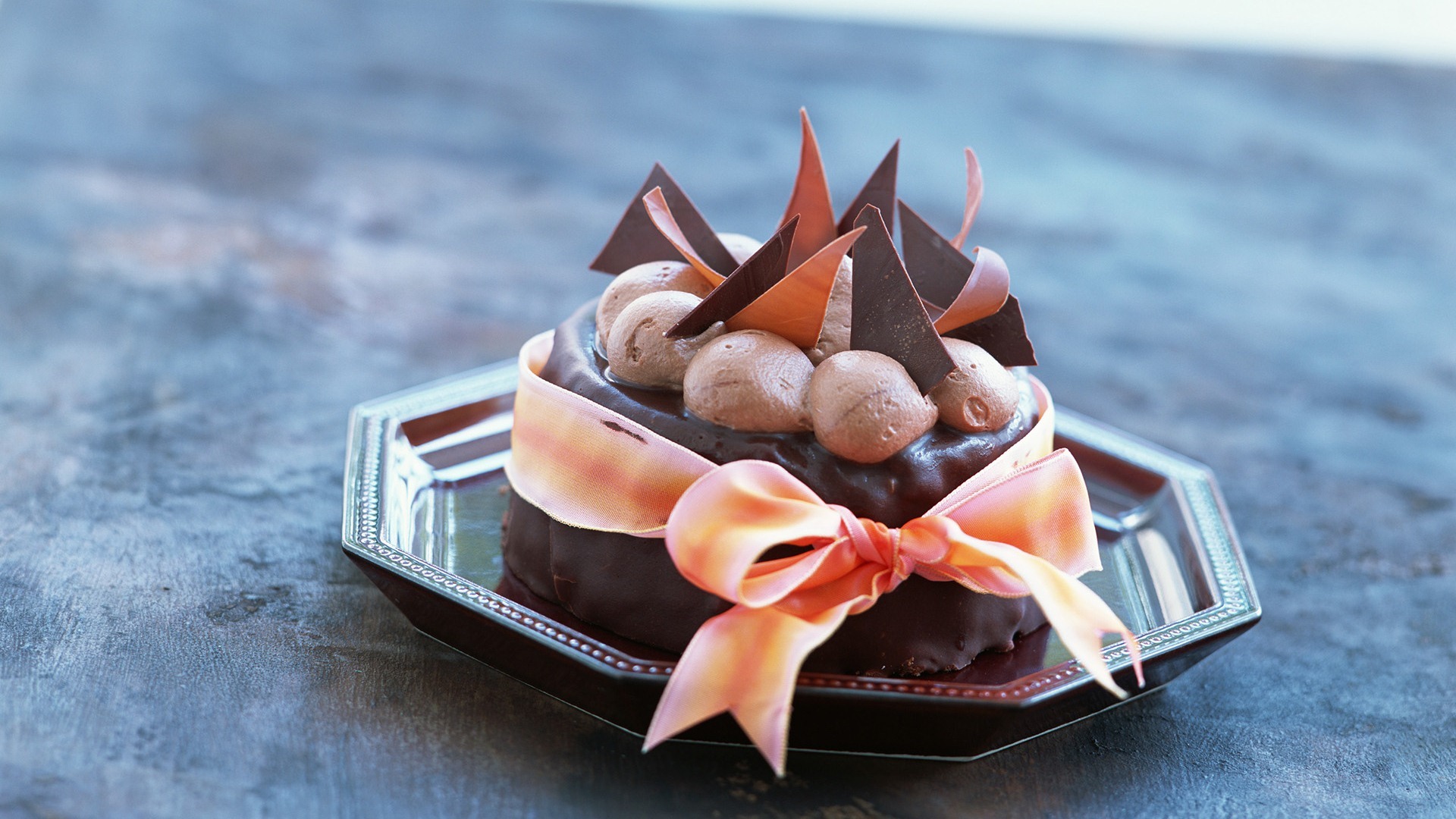 美食 巧克力蛋糕