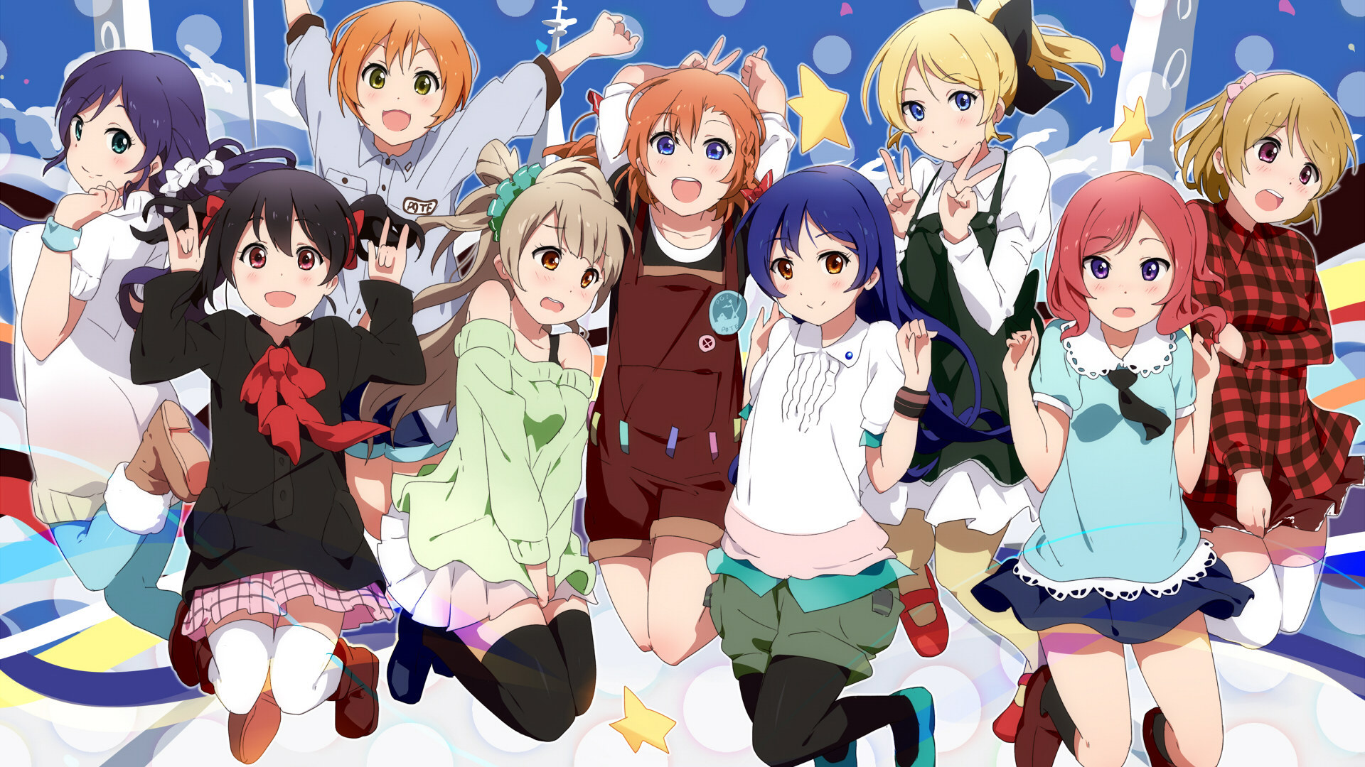 lovelive 励志 少女 偶像 搞笑 动漫