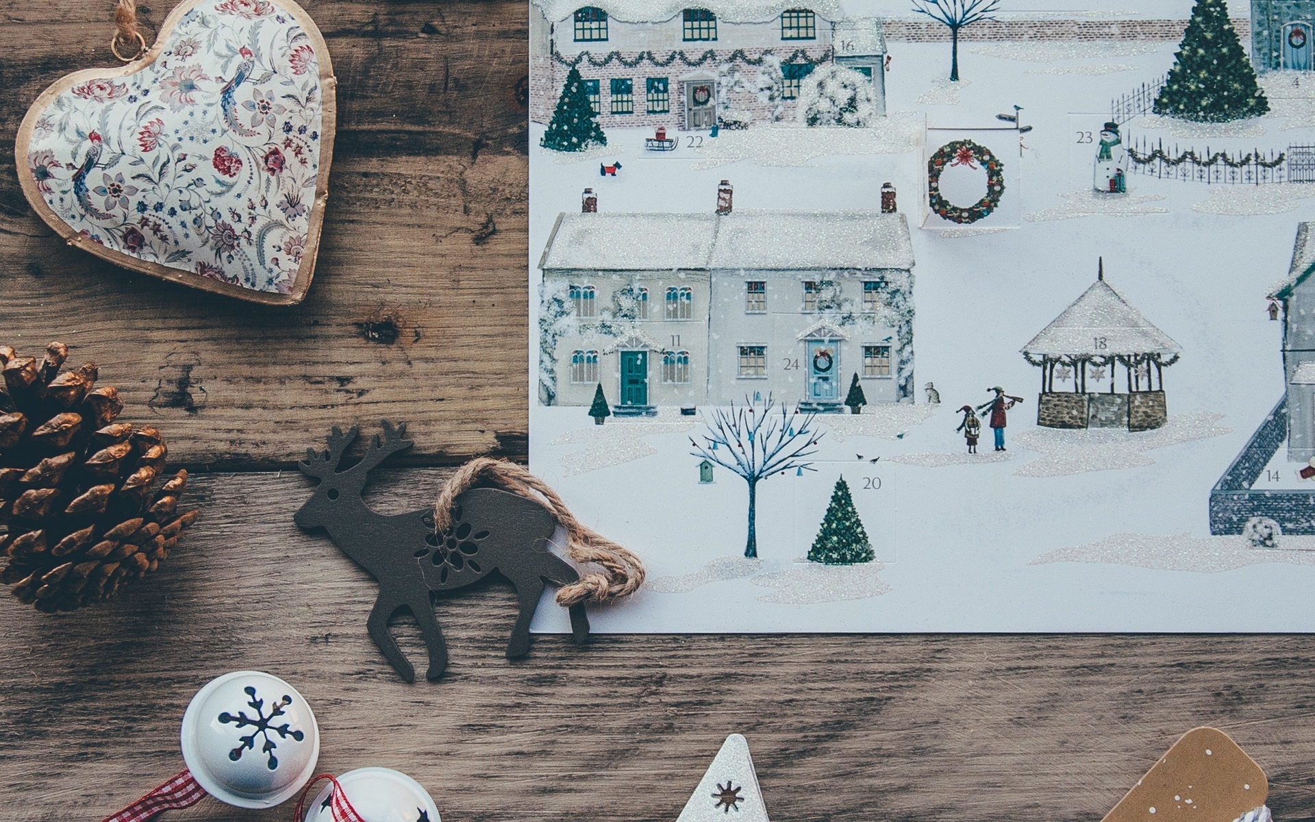 小清新 舒缓压力 圣诞