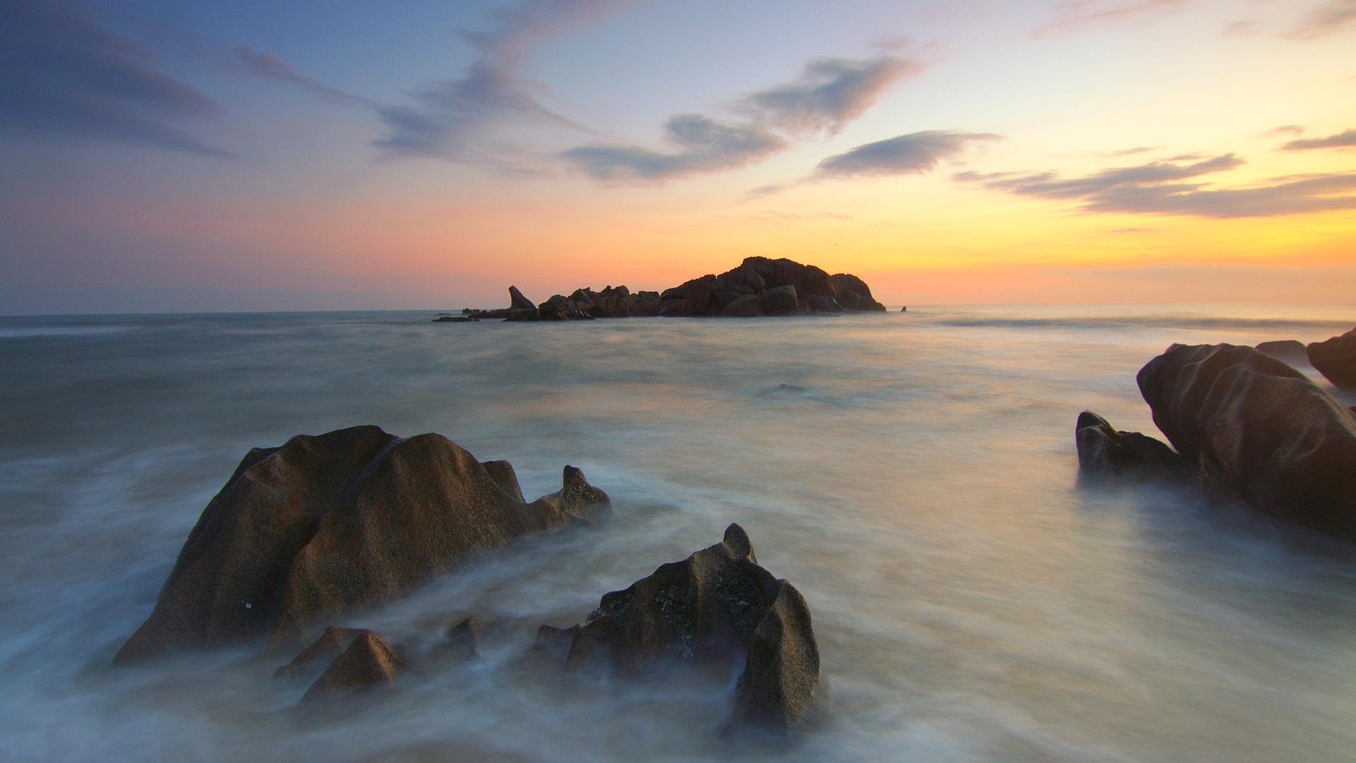 风景 海洋天堂 大海