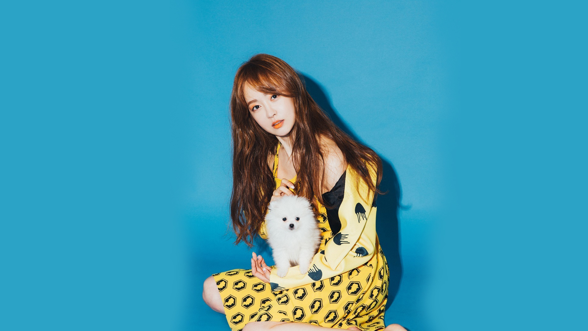 刘小英 韩国 女团 After School 宽屏 美女 明星 朱小英