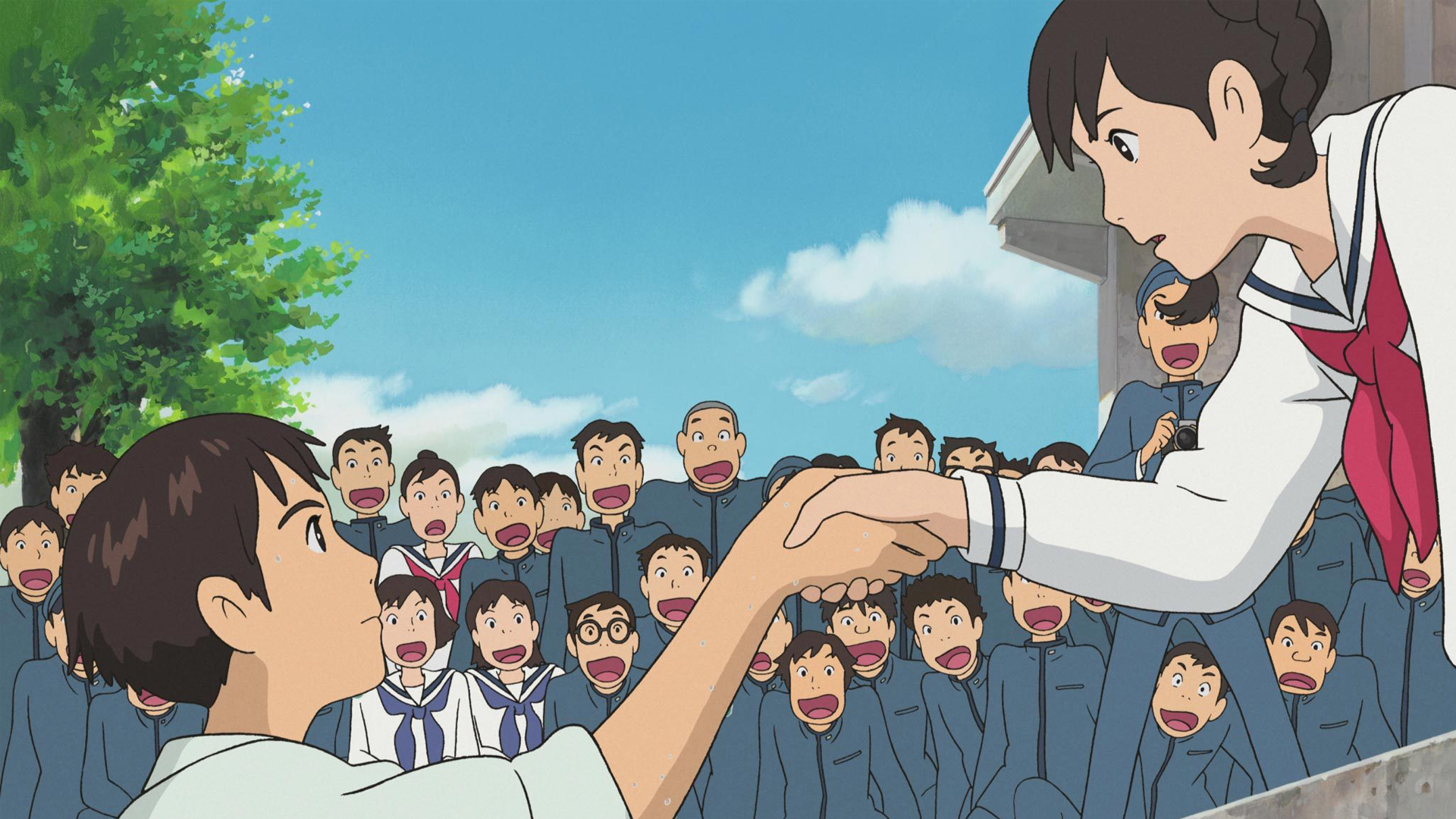 动漫 虞美人盛开的山坡