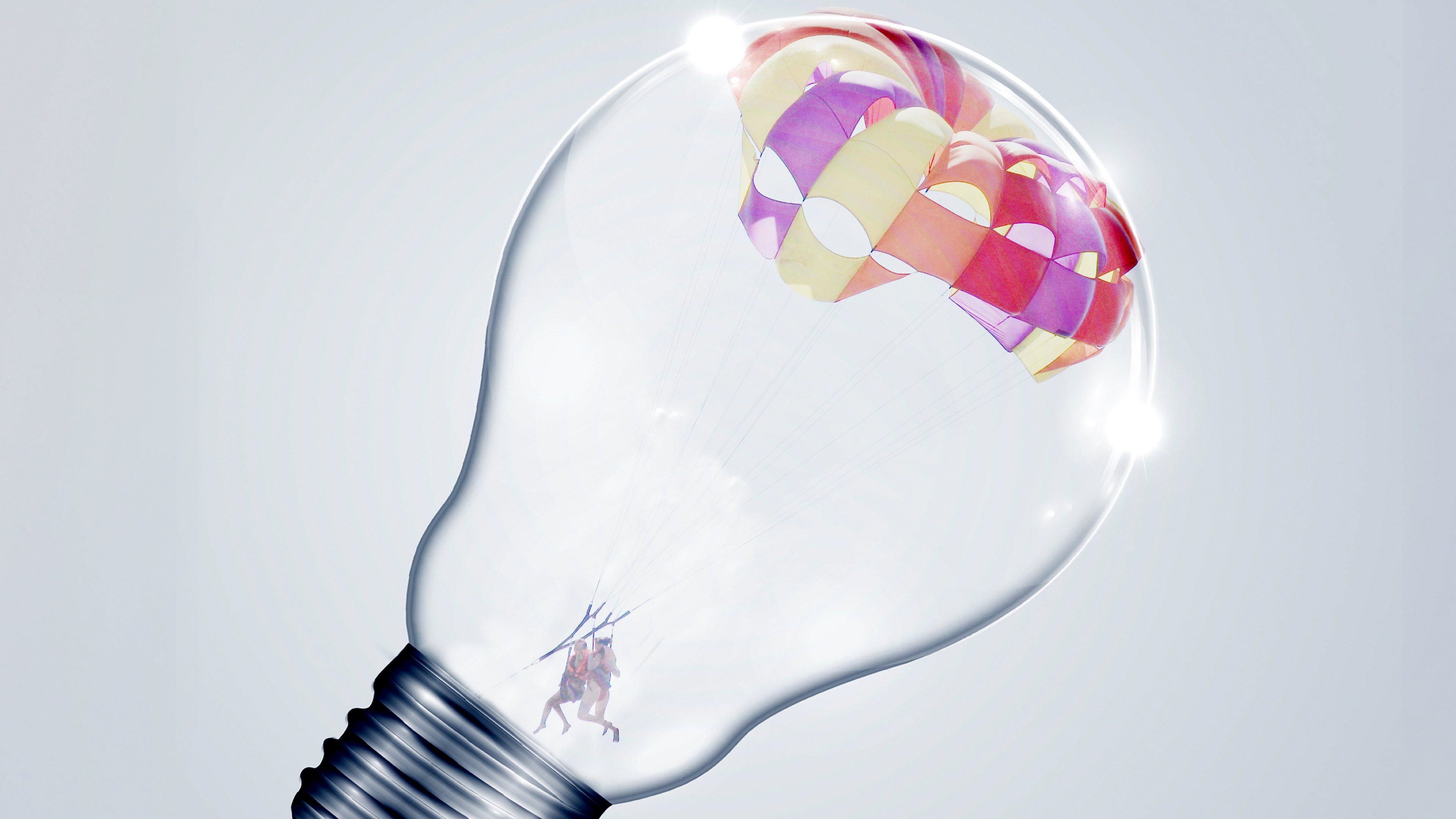 炫酷 4K 灯泡 创意