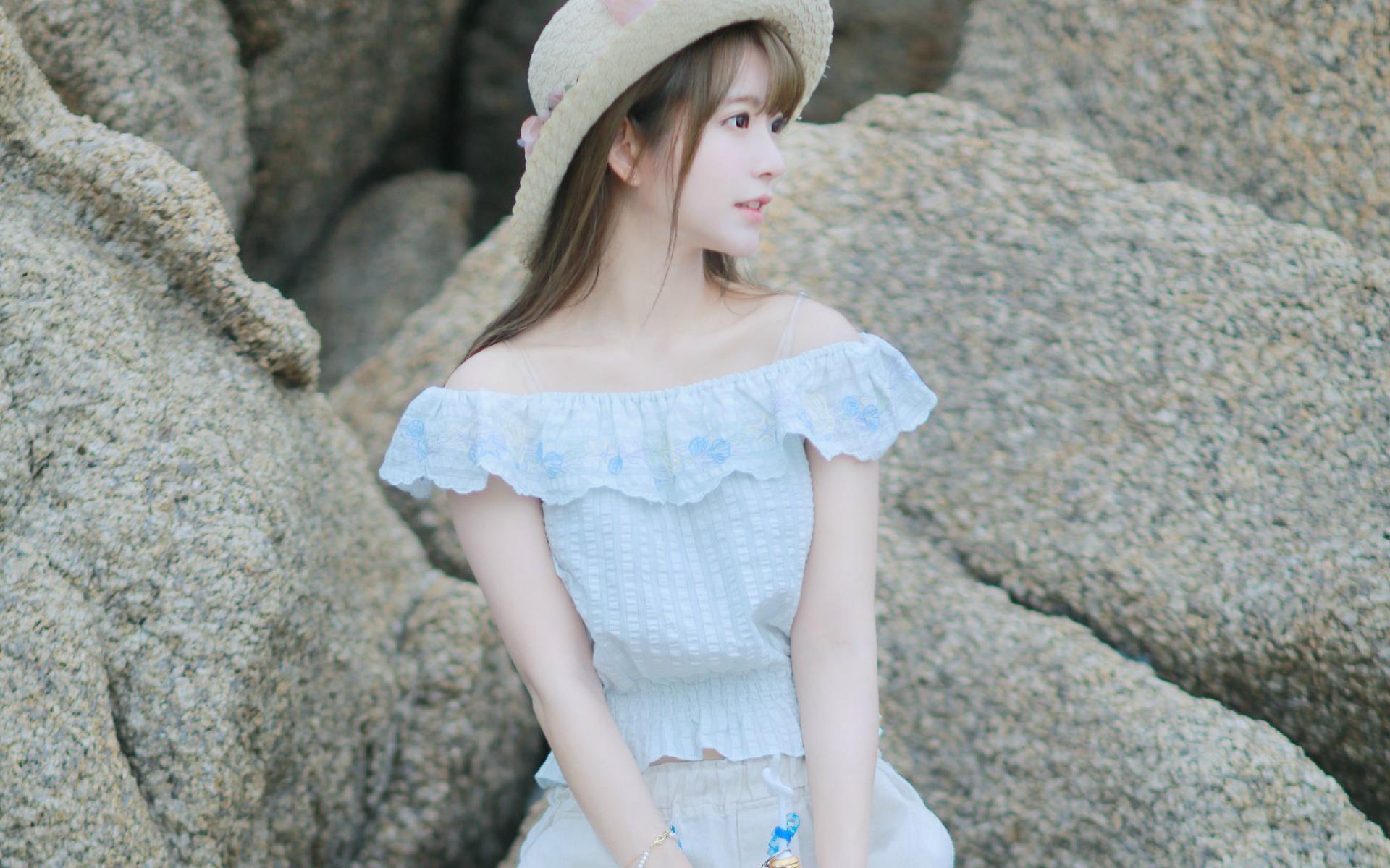 韩国 美女 甜美 清纯