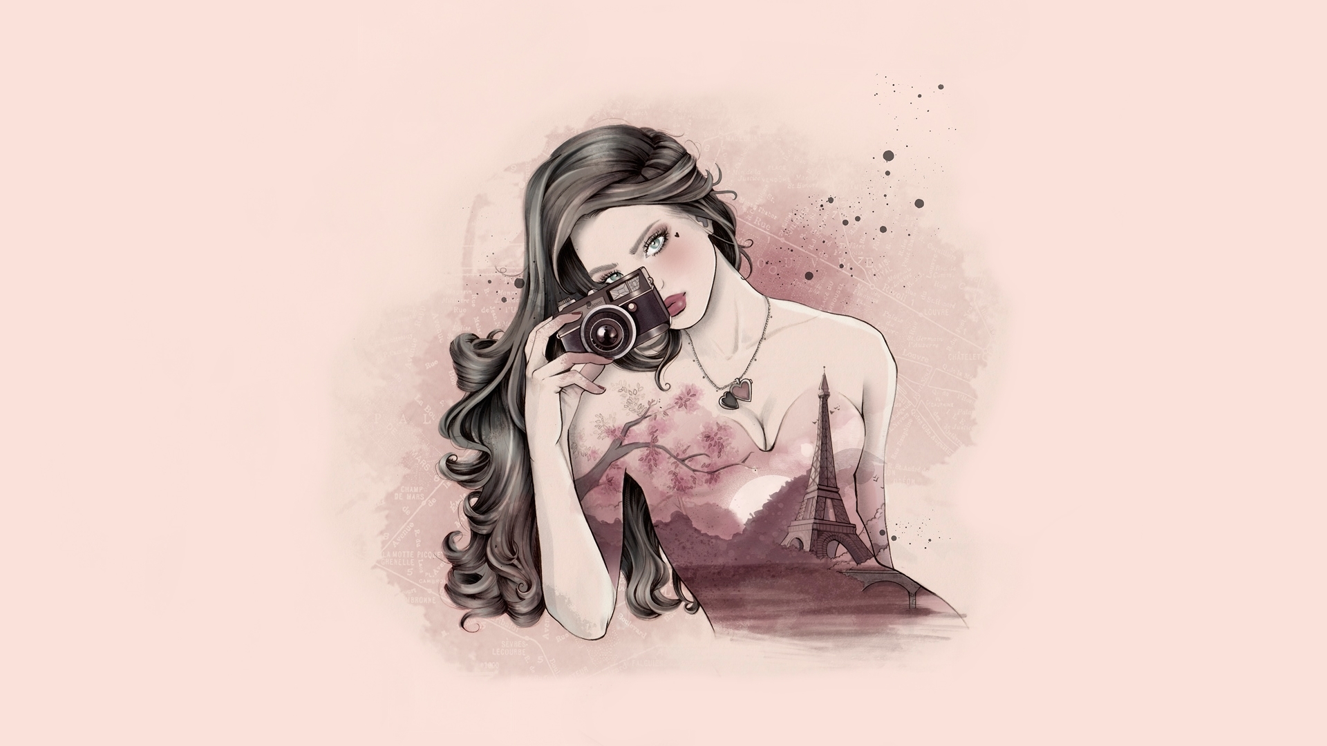 炫酷时尚 简约 绘画