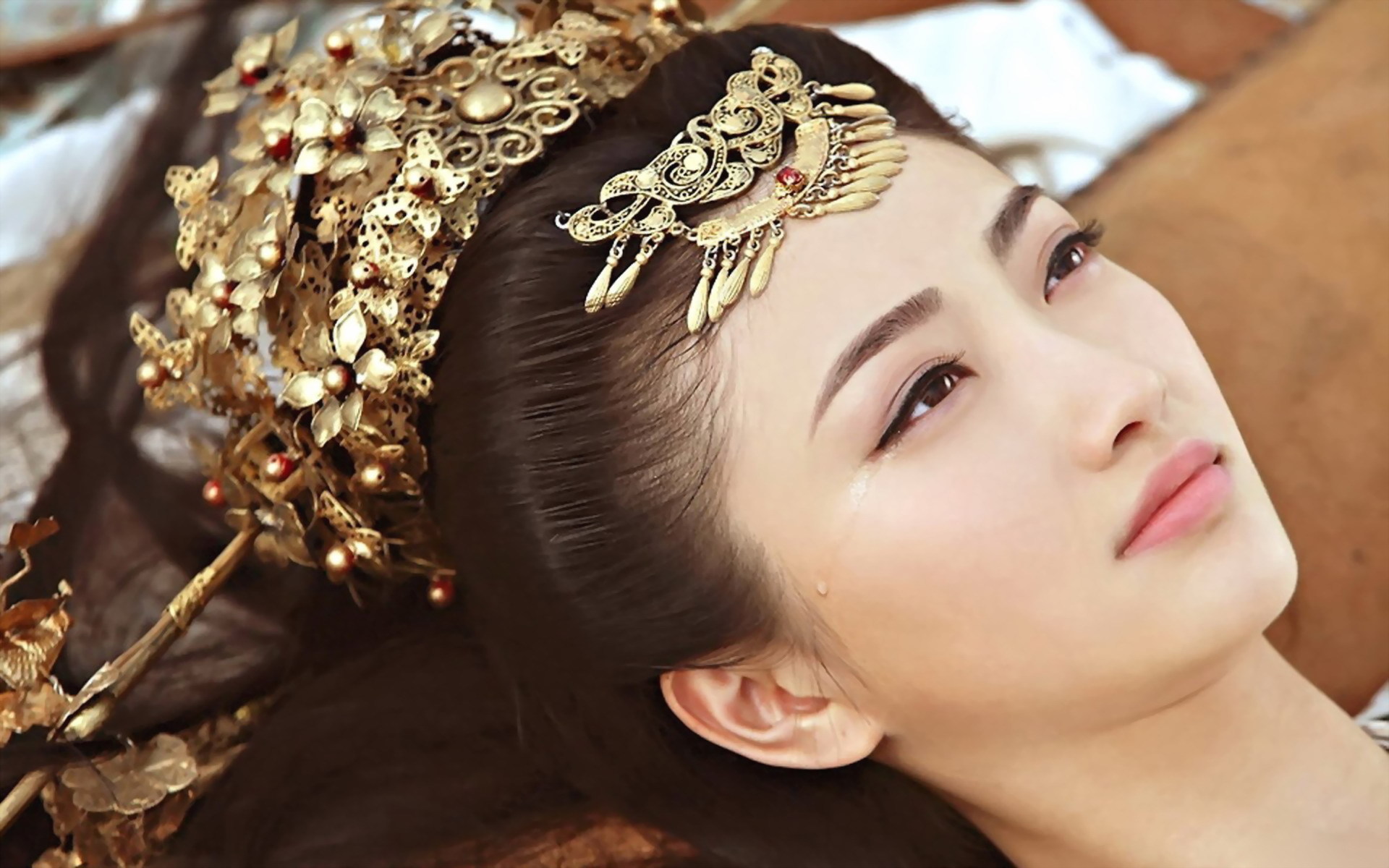 景甜 流泪美人 甜蜜教主 演员 美丽大方 明星