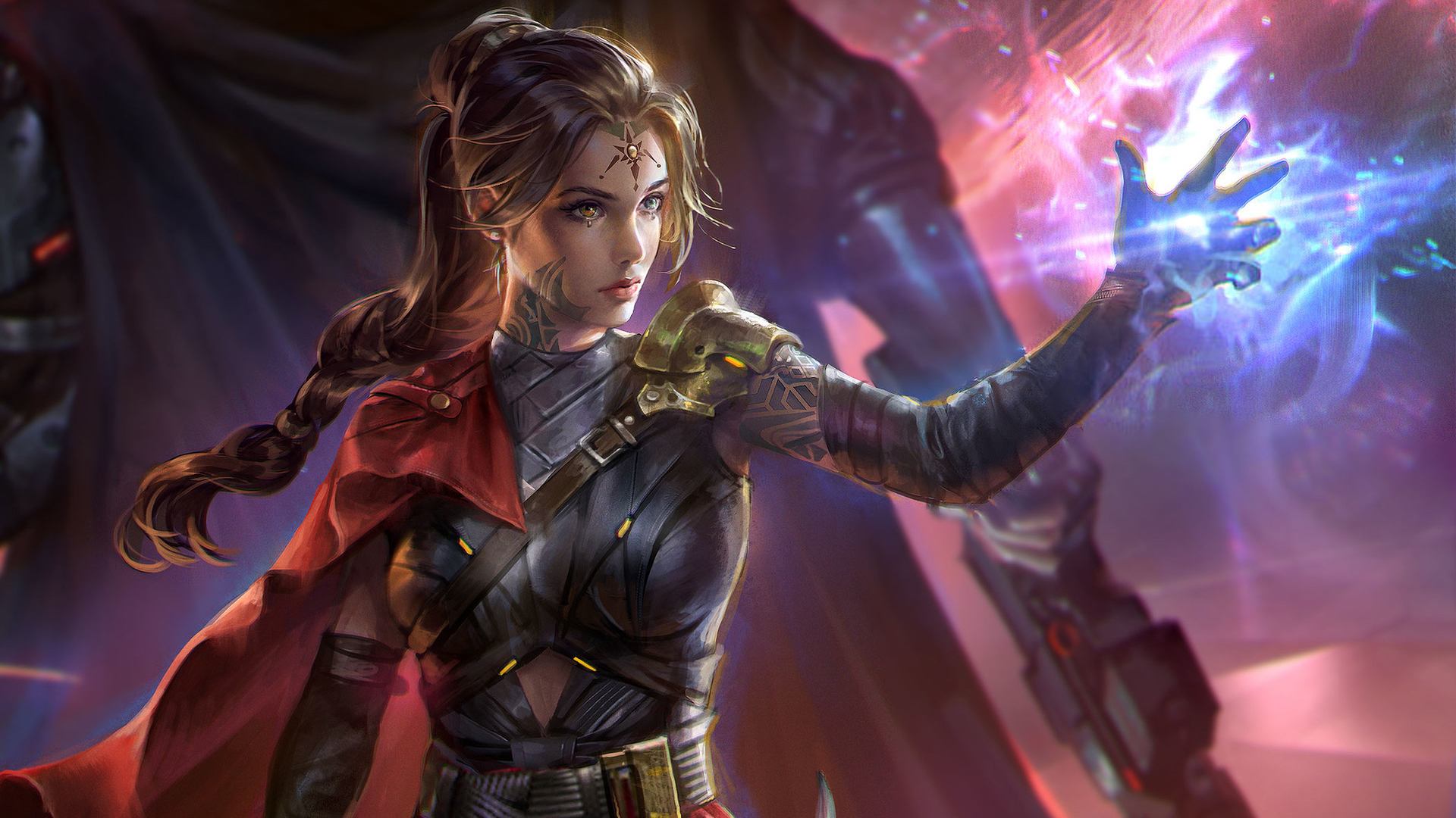 女孩 魔法 英雄